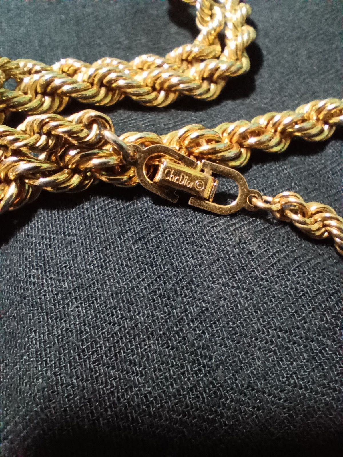 Dior Vintage germany christian Dior gp necklace Size ONE SIZE - 2 Thumbnail