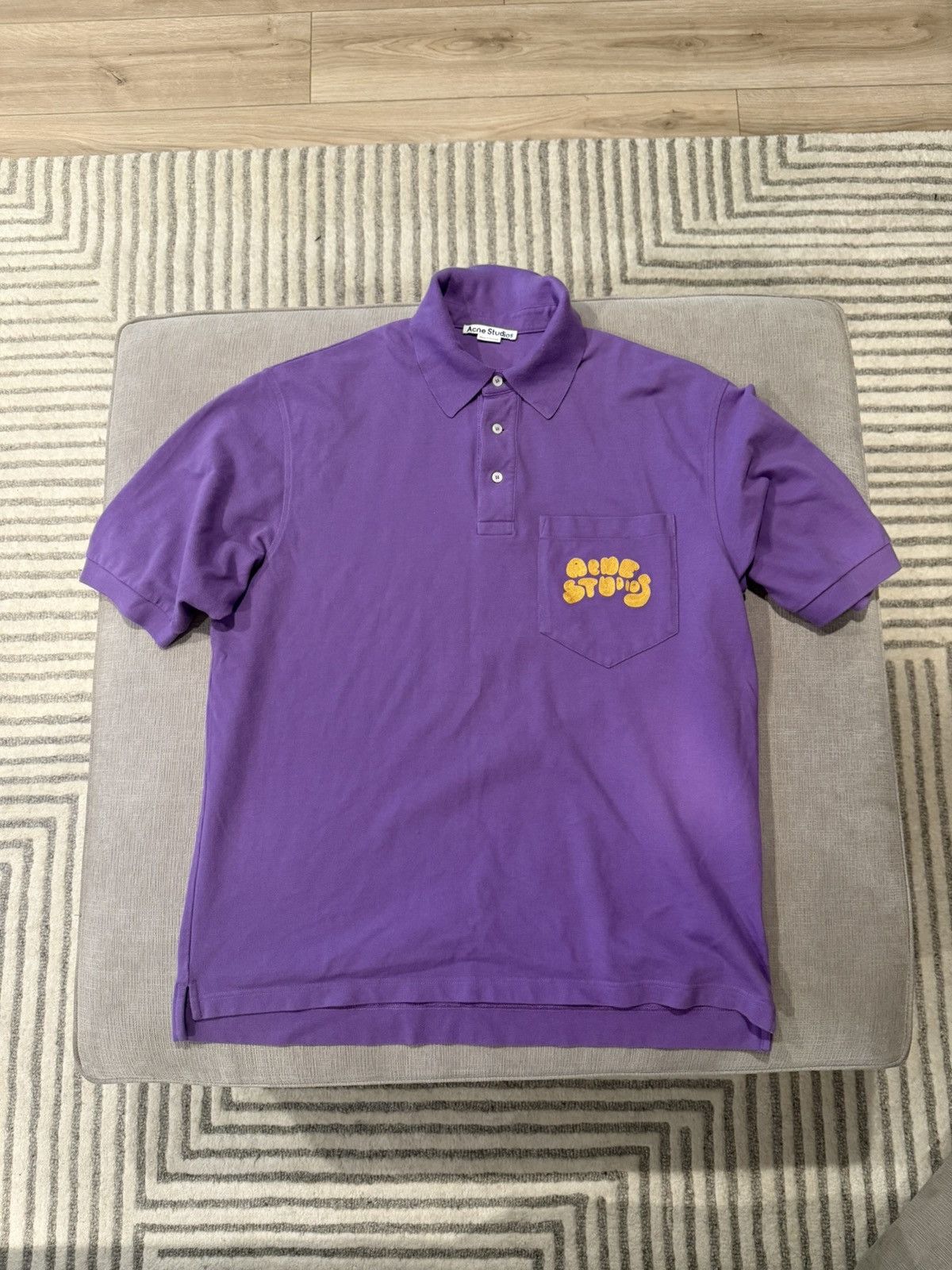 Acne Studios Acne Studios Polo T-shirt Size US L / EU 52-54 / 3 - 1 Thumbnail
