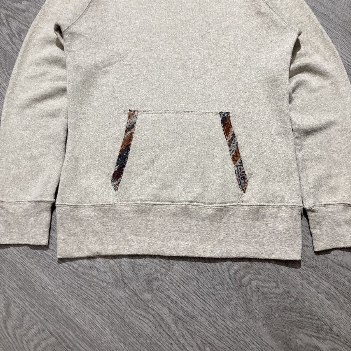 20471120 2000s Back Number Unique Pullover Hoodie Cream Kapital Style Size US S / EU 44-46 / 1 - 9 Thumbnail