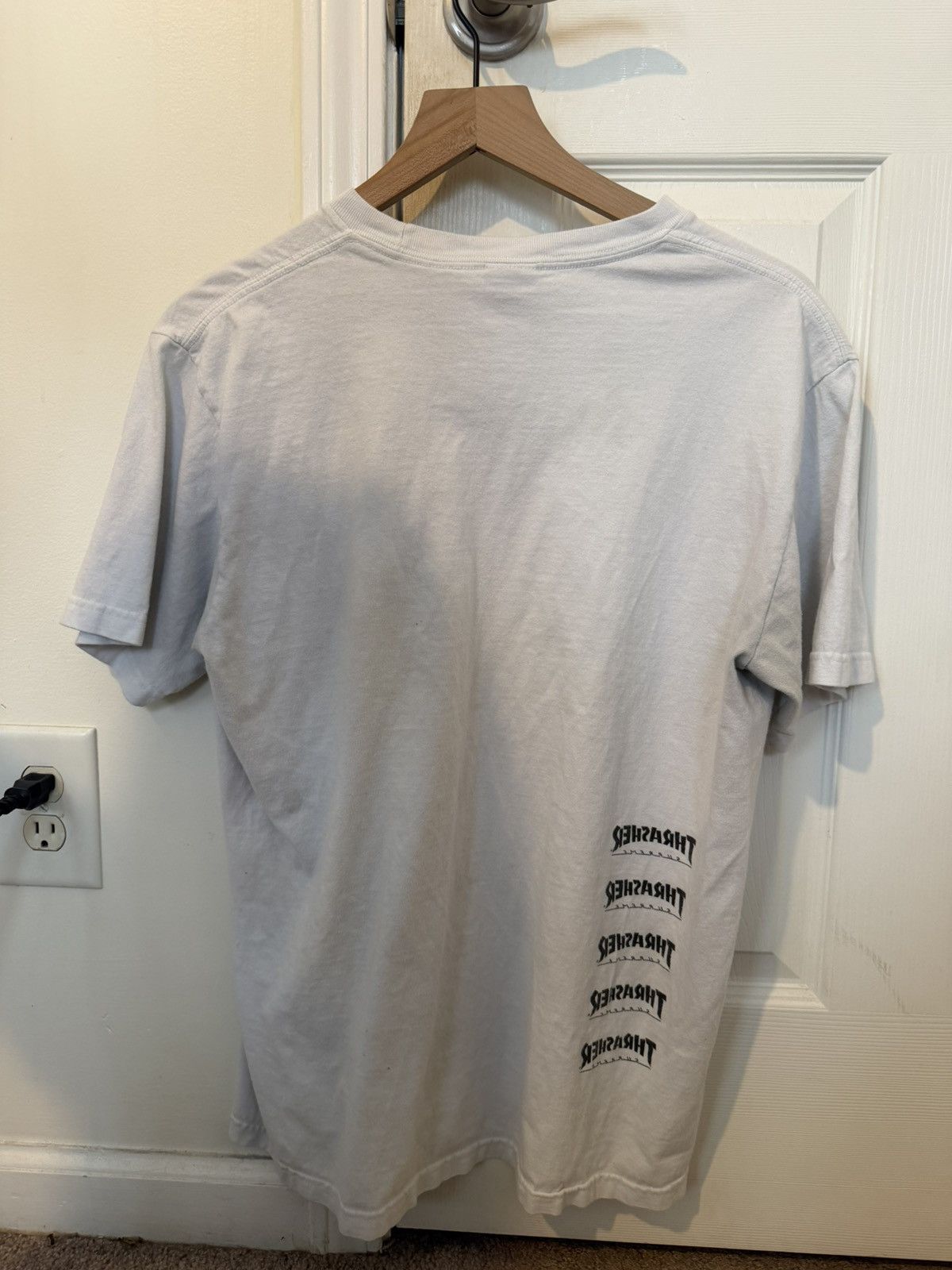 Supreme Supreme x Thrasher Flame Tee FW17 Size US M / EU 48-50 / 2 - 2 Thumbnail