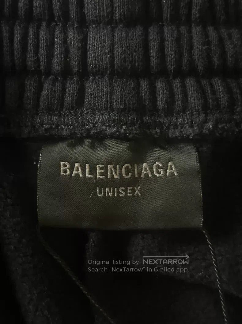 Balenciaga Balenciaga size S Summer red tape lettering shorts Size US 27 - 3 Thumbnail