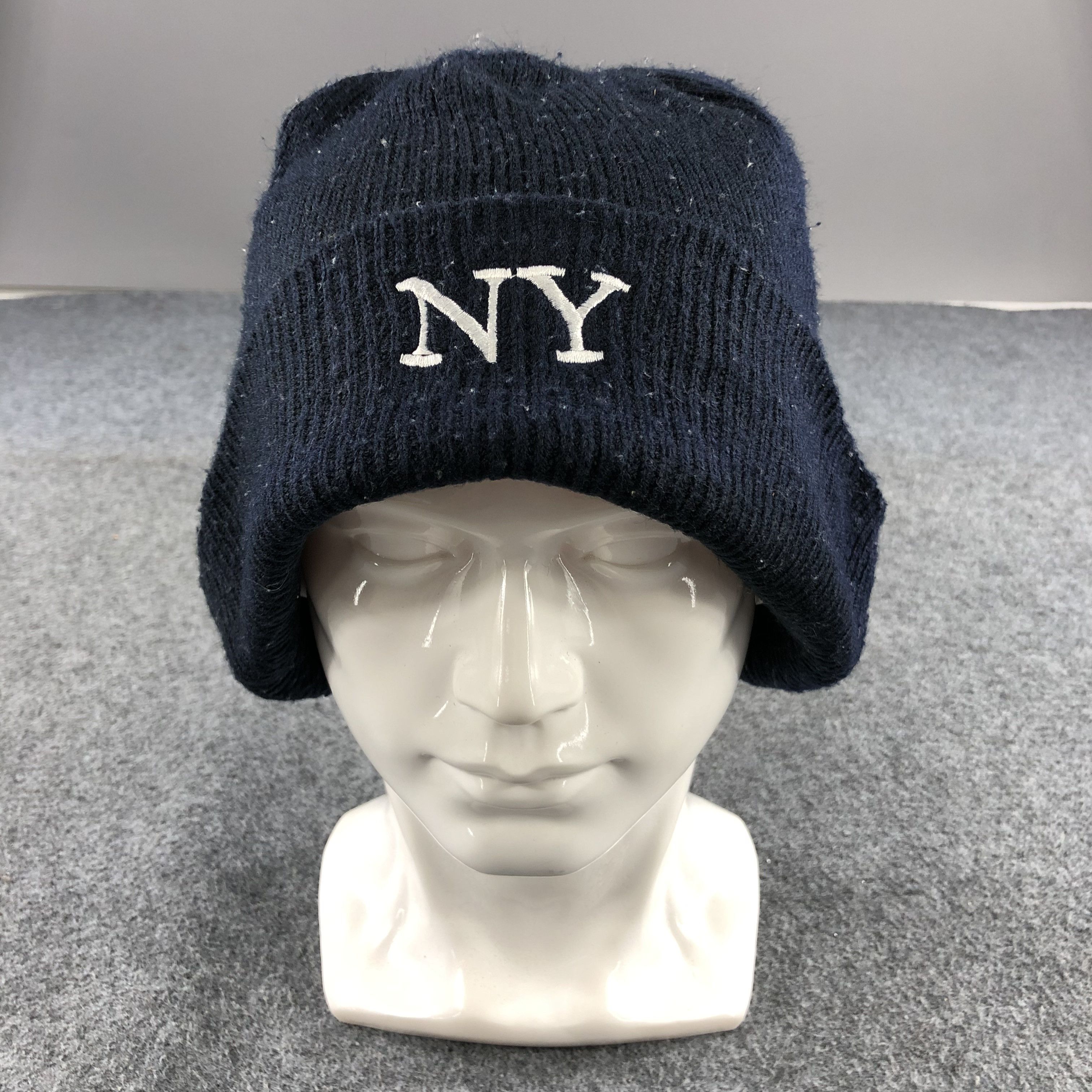 Vintage Unknown NY Beanie Snowcap Snow Hat B322 Size ONE SIZE - 1 Thumbnail