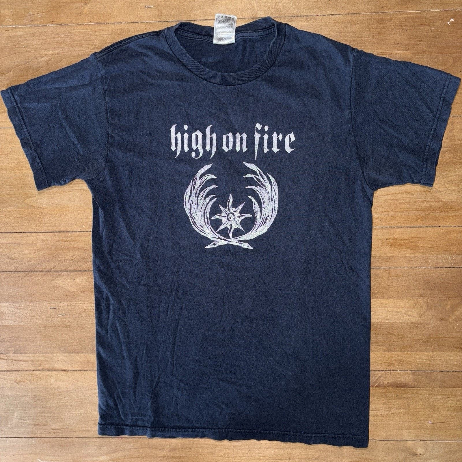 Band Tees × Vintage Vintage HIGH ON FIRE Band Antlers Tour Shirt S Doom Metal Size US S / EU 44-46 / 1 - 1 Thumbnail