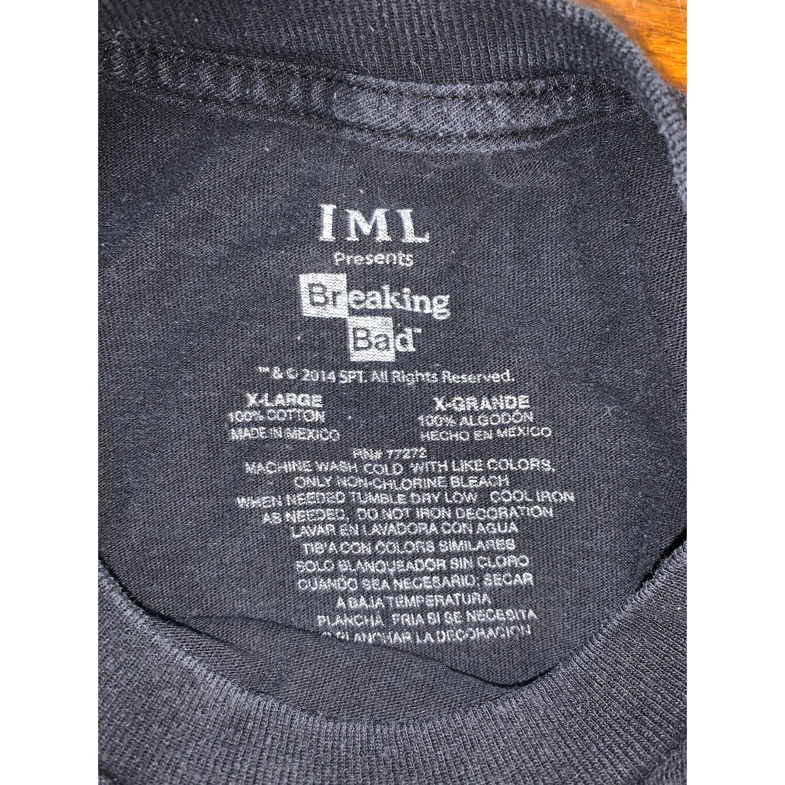 Other Breaking Bad Heisenberg T Shirt XL Walter White Black Size US XL / EU 56 / 4 - 3 Thumbnail