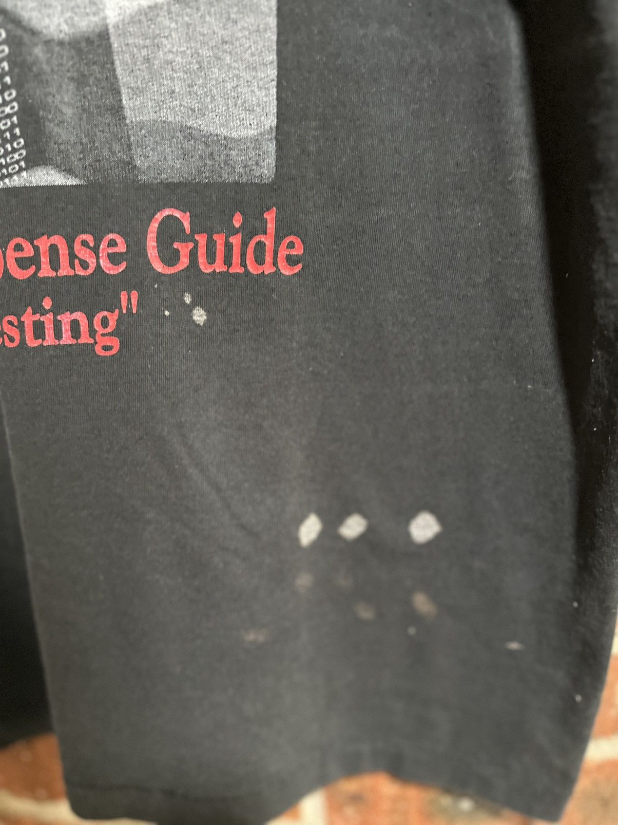 Sears Vintage QACenter Compuware Faded Tee Size US XL / EU 56 / 4 - 5 Thumbnail