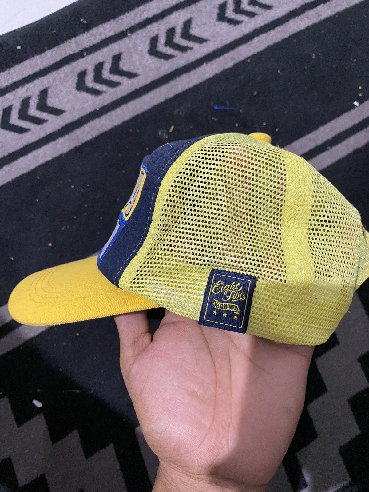 Vintage Vintage Milita Roken Trucker hats y2k style Size ONE SIZE - 4 Thumbnail
