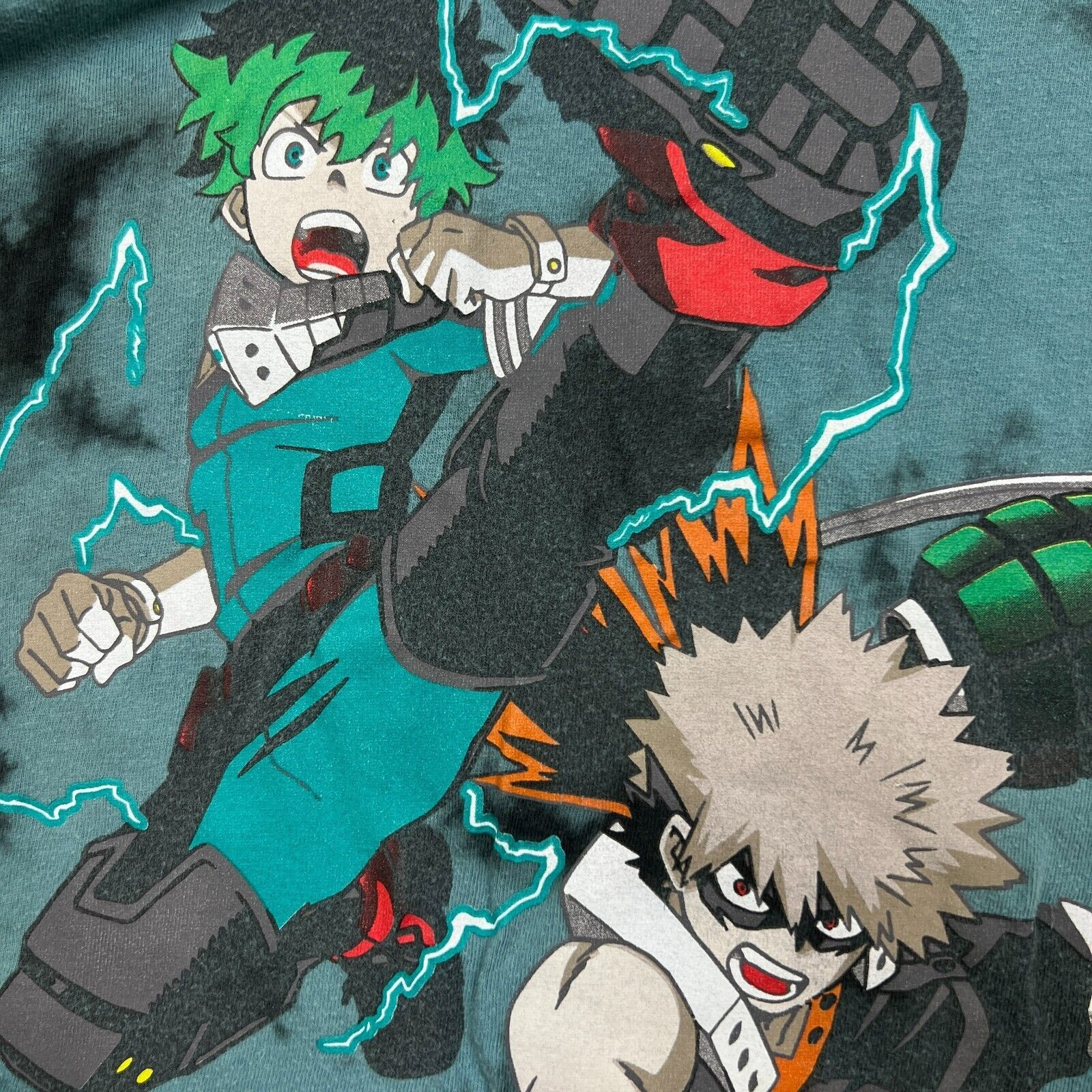 Anime × Japanese Brand My Hero Academia T Shirt Small Midoriya Graphic Anime Tee Size US S / EU 44-46 / 1 - 3 Thumbnail