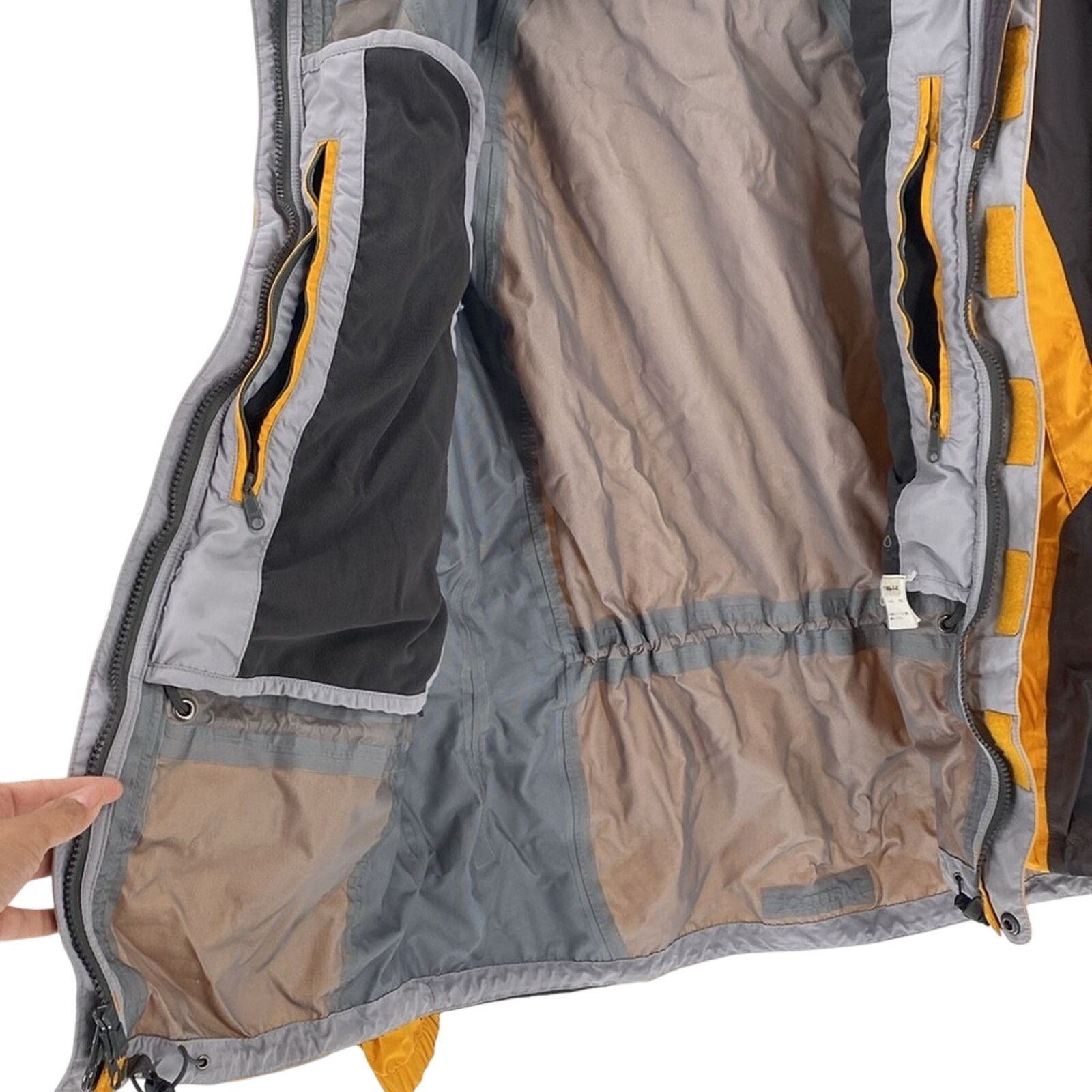 Marmot Marmot yellow gray vented hooded windbreaker camping size XL Size US XL / EU 56 / 4 - 8 Thumbnail