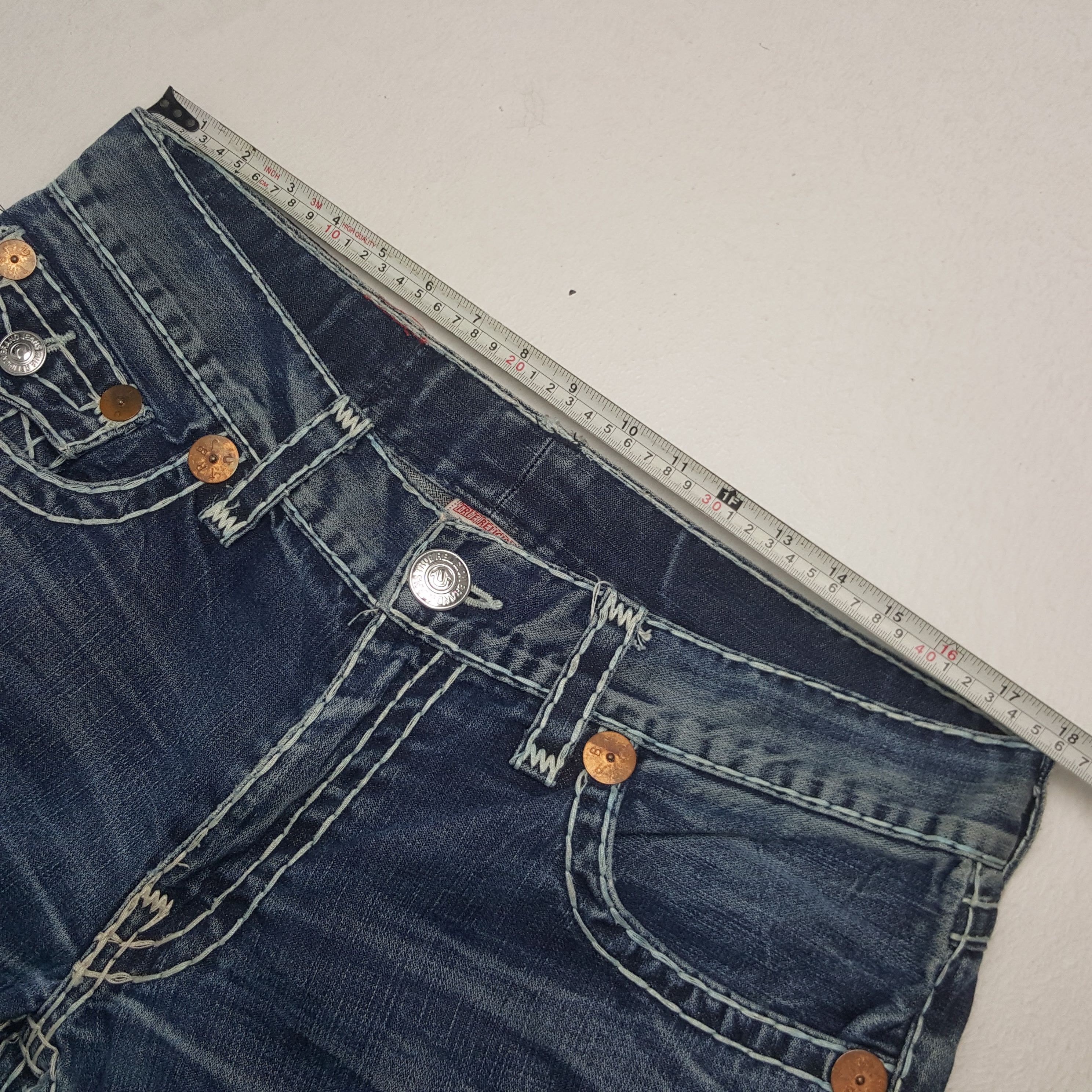 True Religion × Vintage Vintage True Religion American Brand Denim Jeans Size US 35 - 10 Thumbnail