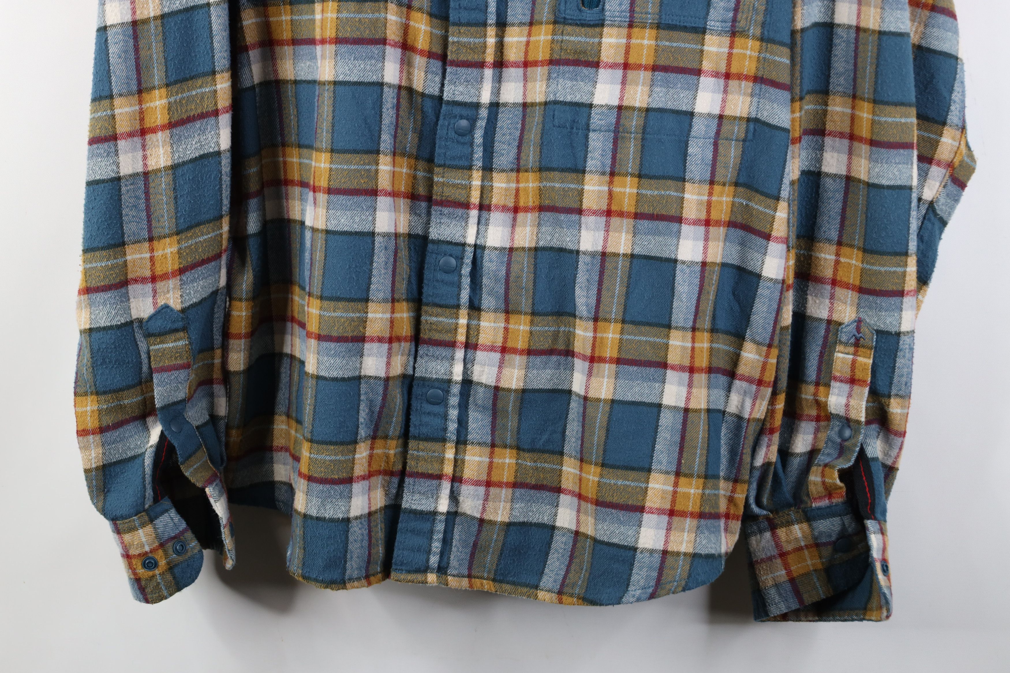 Marmot Marmot Button Collared Flannel Shirt Plaid Hiking Trekking Size US XL / EU 56 / 4 - 3 Thumbnail