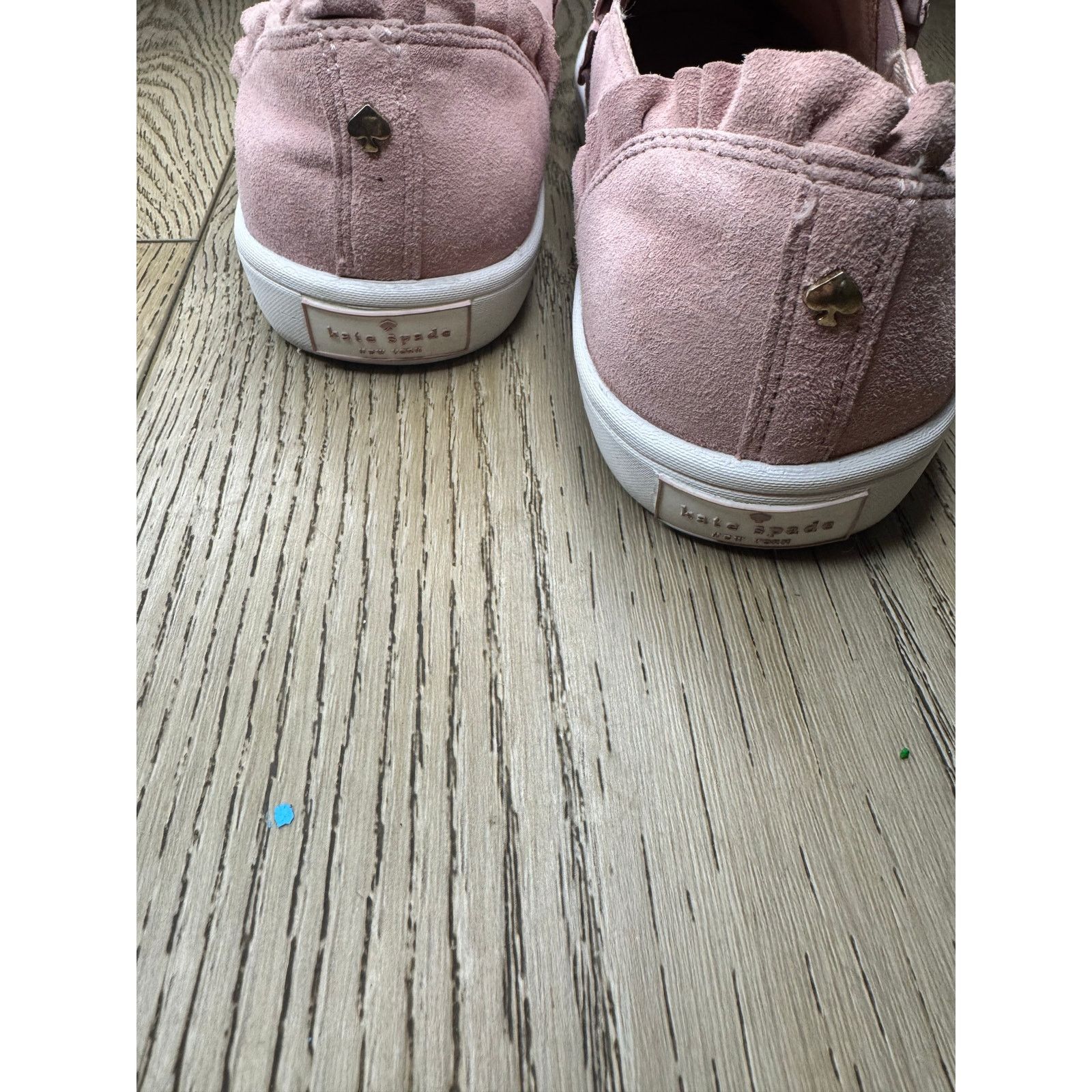 Kate Spade Kate Spade New York Lilly Ruffle Pink Suede Size 7.5 Size US 7.5 / IT 37.5 - 2 Thumbnail