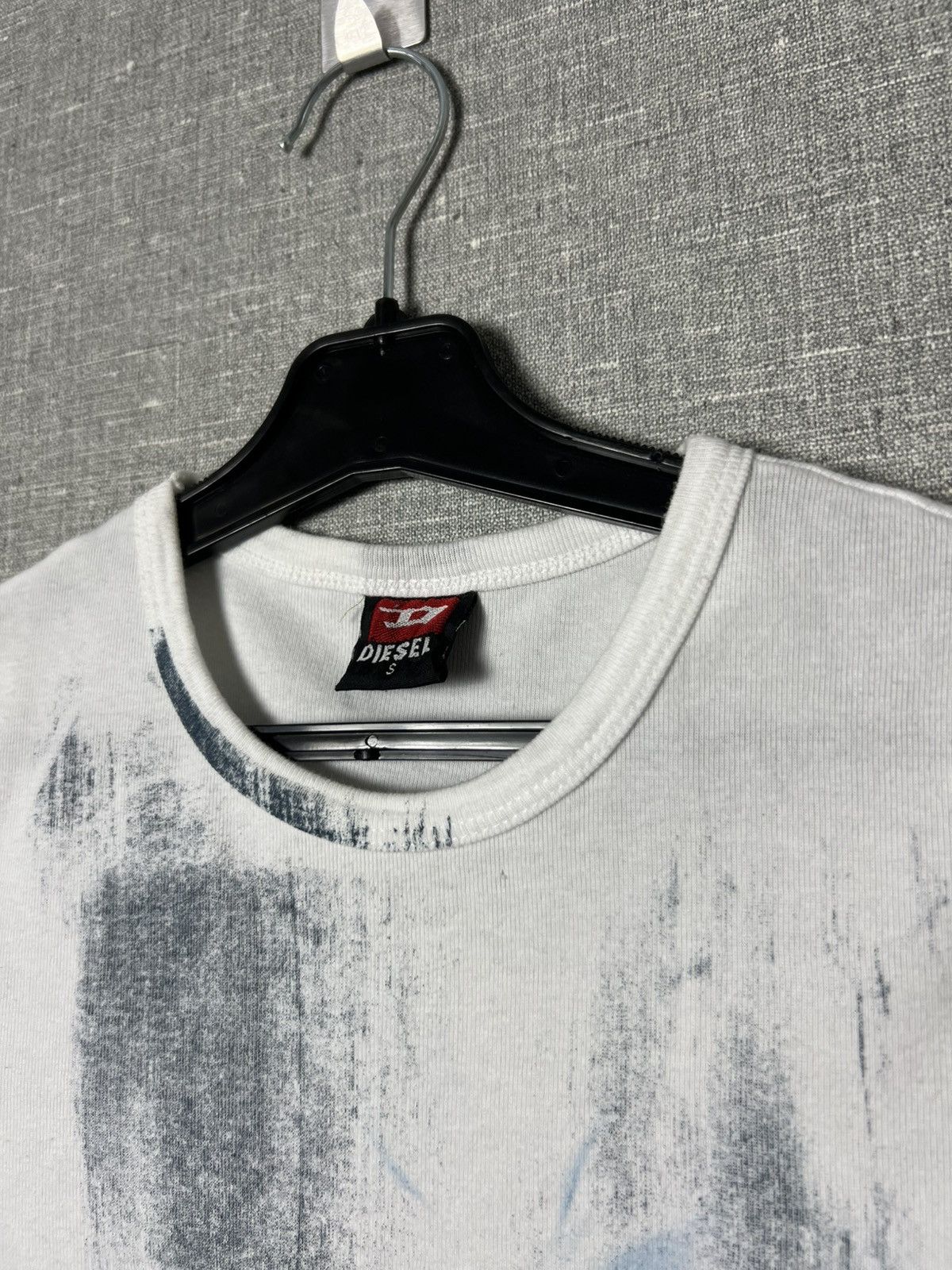 Diesel Diesel Sleeveless Abstract Distressed Print Center Logo Tank Size US S / EU 44-46 / 1 - 6 Thumbnail