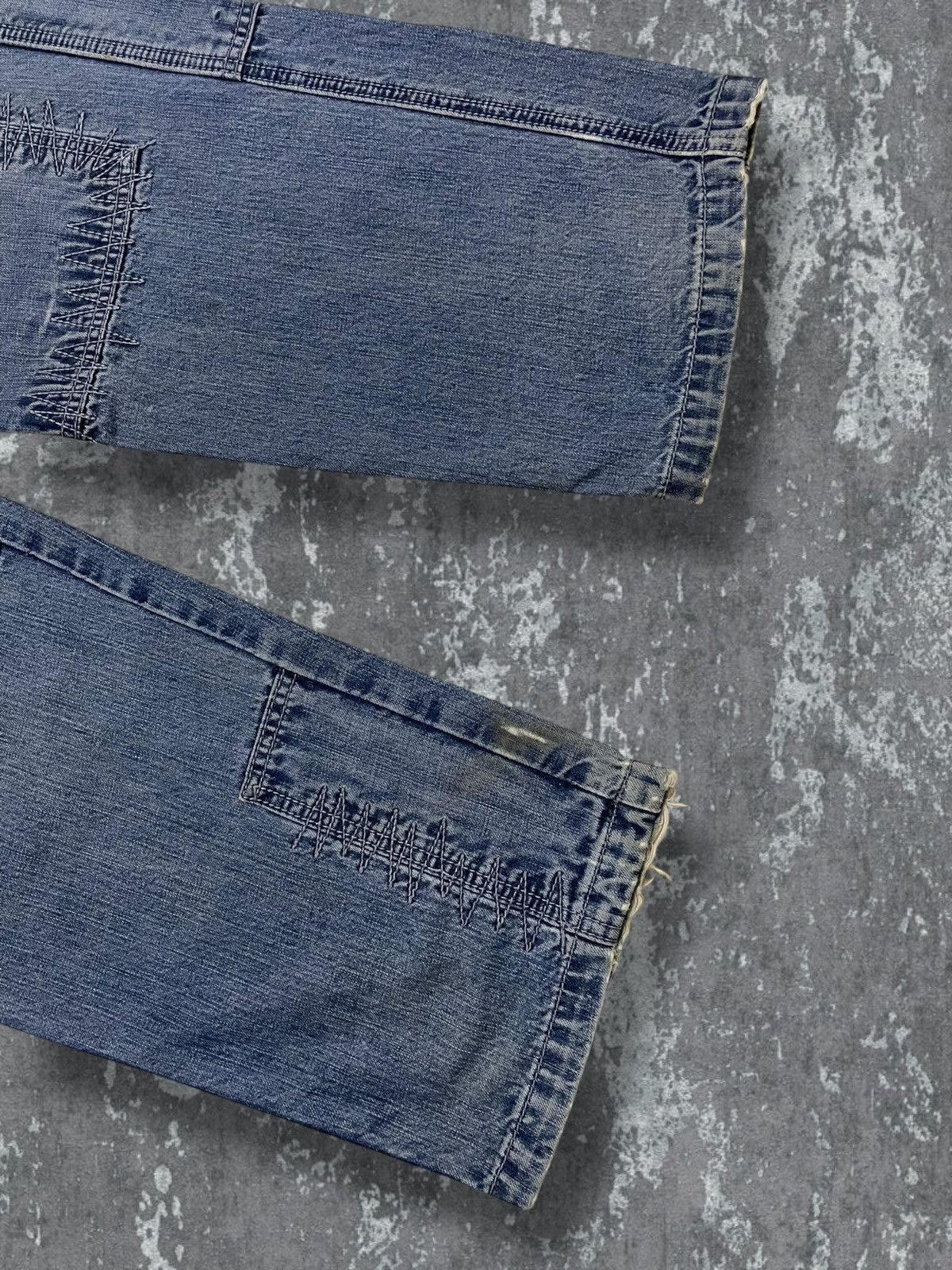 Japanese Brand Vintage Japan Designer 90S Streetwear B.SB Baggy Distressed Size US 28 / EU 44 - 4 Thumbnail