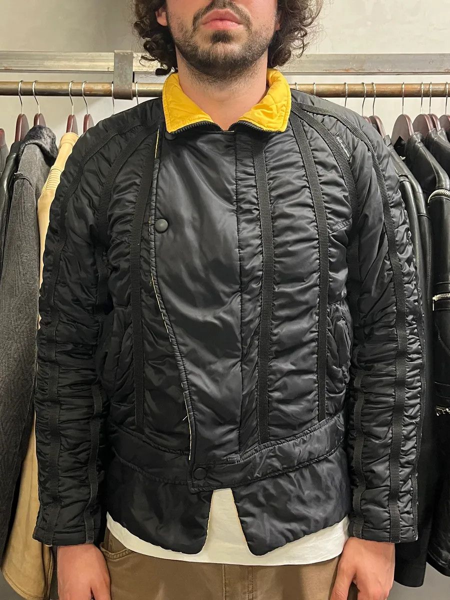 Dolce & Gabbana AW2003 Dolce & Gabbana Astro Black & Yellow Puffer Jacket Size US S / EU 44-46 / 1 - 3 Thumbnail
