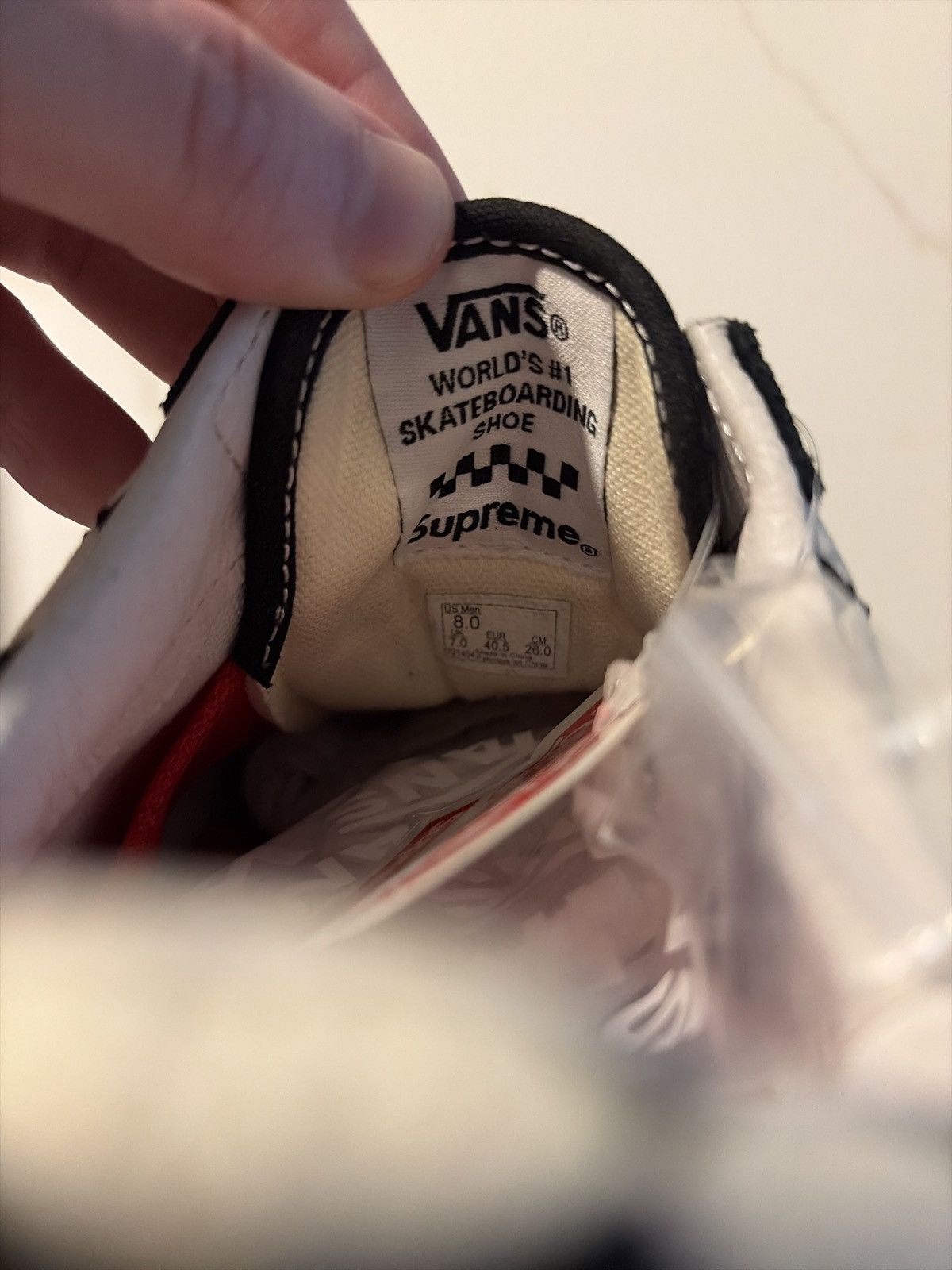 Supreme × Swarovski Supreme Swarovski Vans Size US 8 / EU 41 - 5 Thumbnail