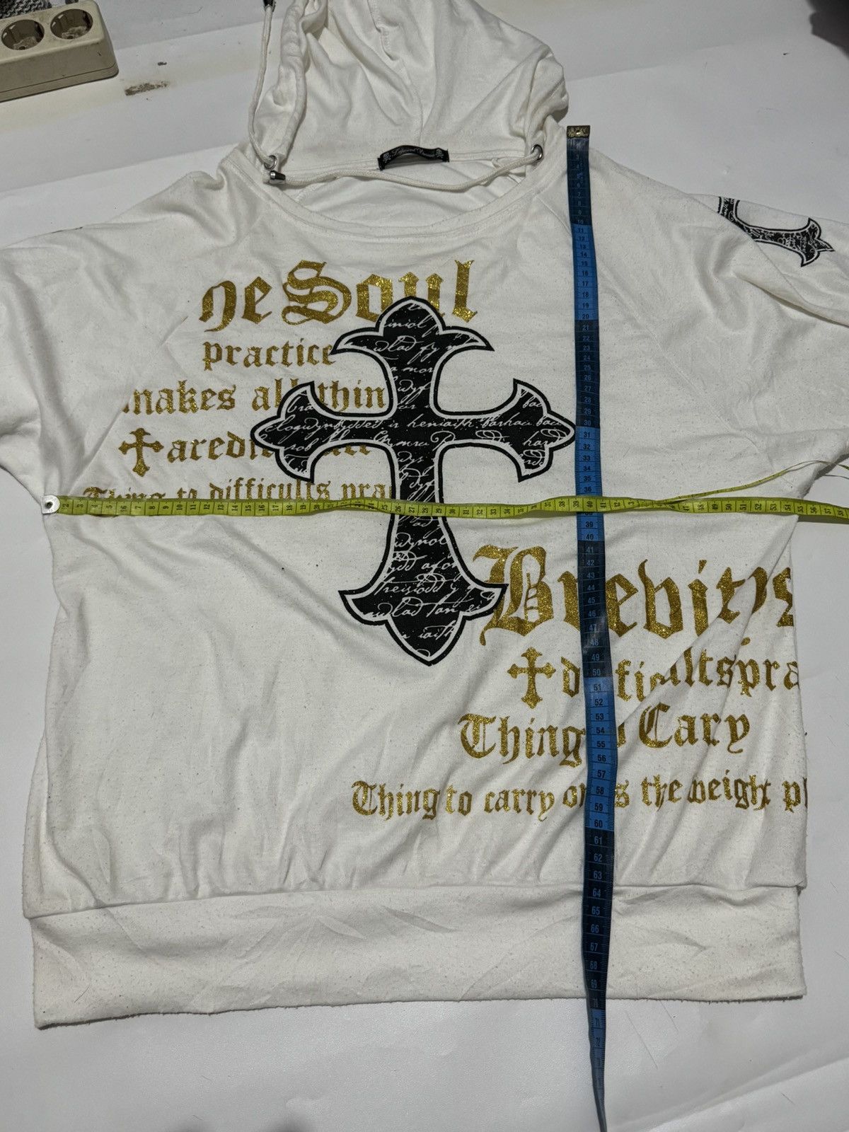 Hysteric Glamour × If Six Was Nine × Japanese Brand Crosses Poem Skull Lepoint Devue Size US L / EU 52-54 / 3 - 11 Thumbnail