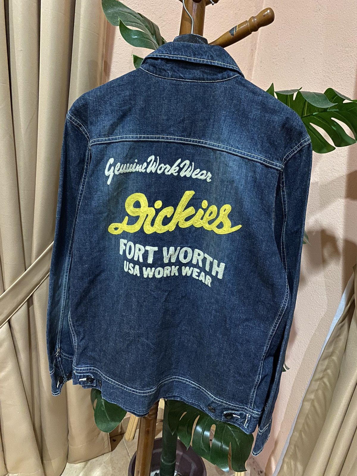 Dickies Dickies Genuine Workwear Denim Jacket - Fort Worth Vintage Size US L / EU 52-54 / 3 - 10 Thumbnail