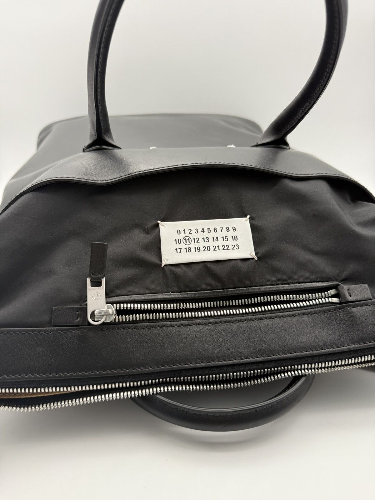 Maison Margiela Maison Margiela Leather Tote Backpack Black Line 11 Bag Size ONE SIZE - 8 Thumbnail