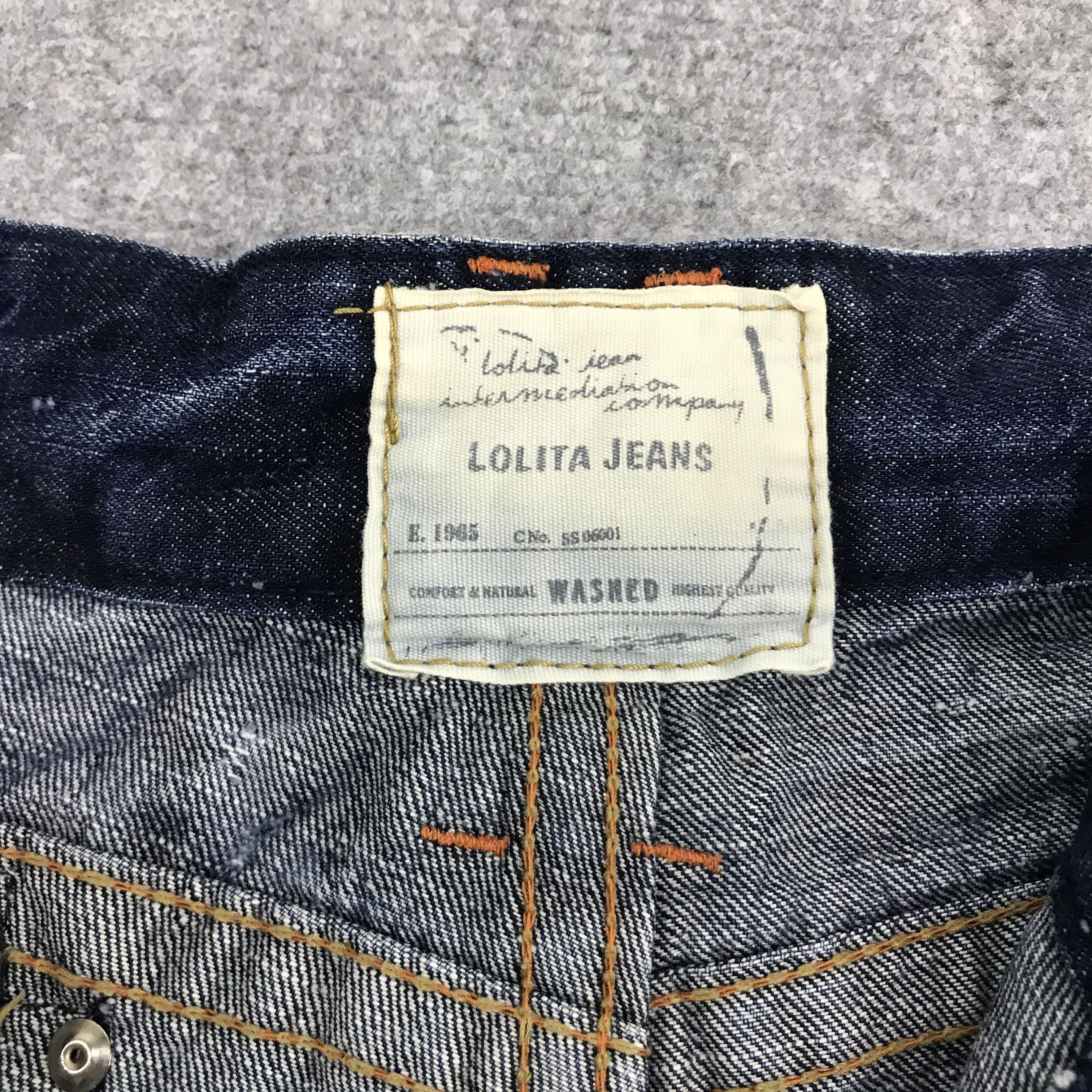 Japanese Brand JAPAN STYLE LOLITA DISTRESSED DENIM JEAN Size US 34 / EU 50 - 17 Thumbnail