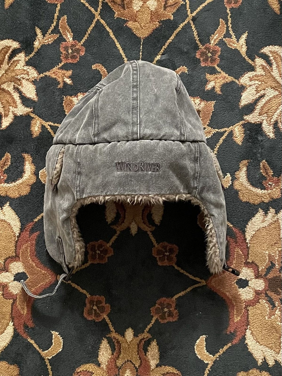 Windriver Vintage Y2K Alt WindRiver Faux Fur Ushanka Trapper Flap Hat Size ONE SIZE - 4 Thumbnail