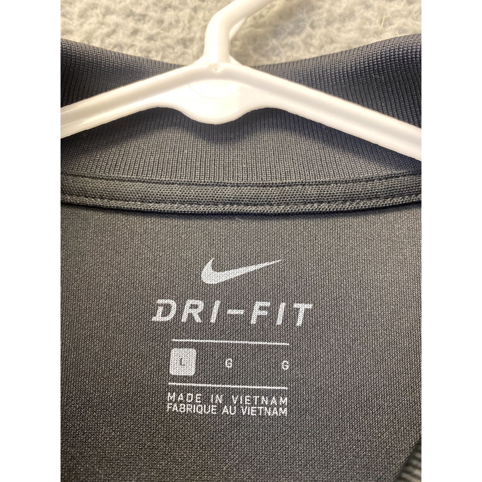 Nike Nike Dri Fit Golf Polo Shirt Black Standard Fit Short Sleeve Men's Large /110-40 Size US L / EU 52-54 / 3 - 4 Thumbnail