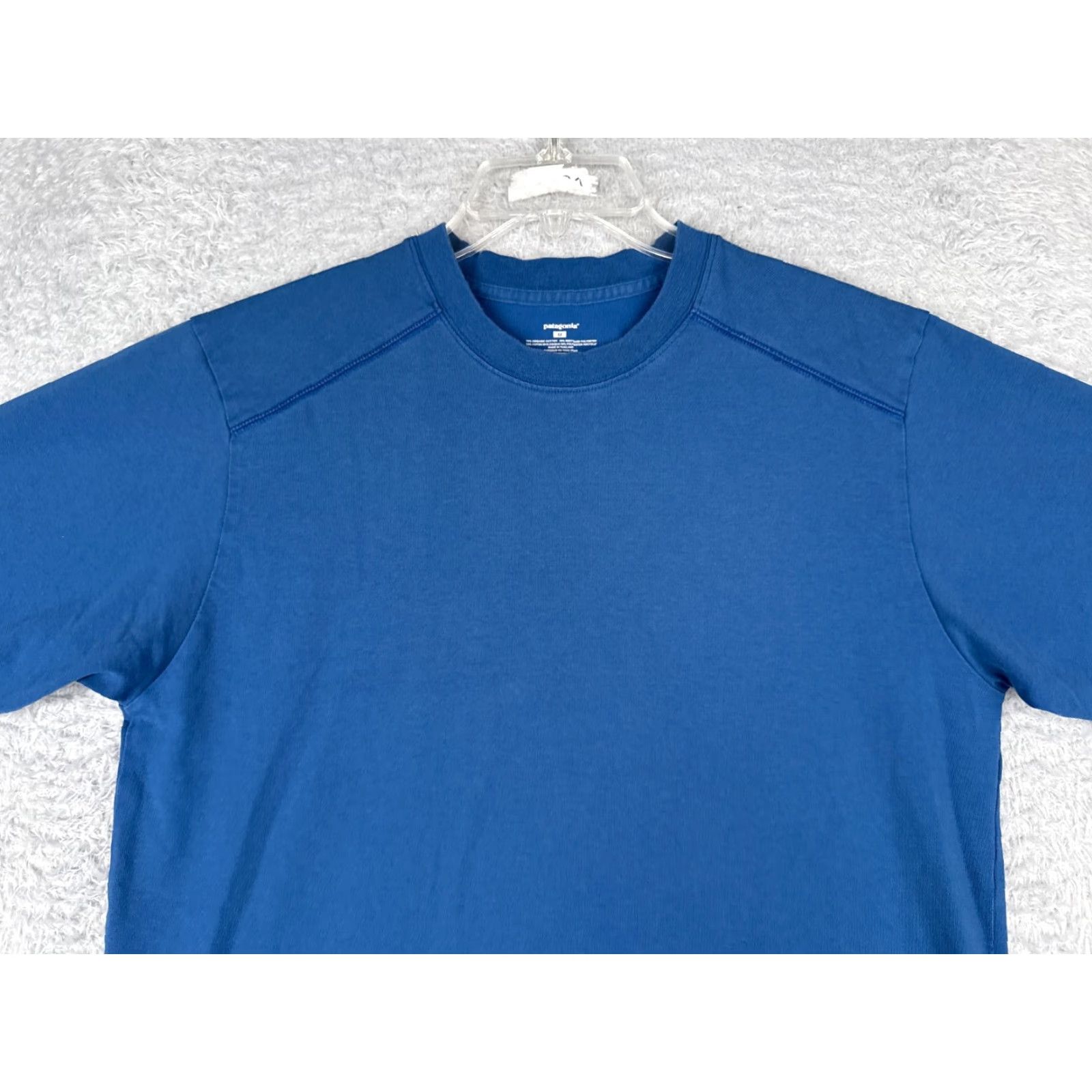 Patagonia Patagonia Shirt Men Medium Blue Short Sleeve Crew Neck Cotton Blend Size US M / EU 48-50 / 2 - 4 Thumbnail