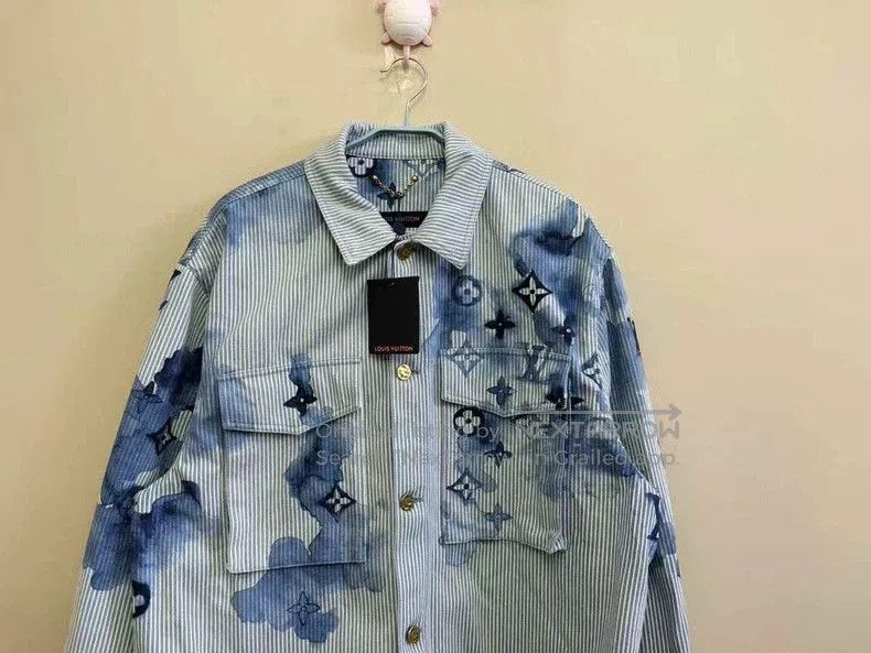 Louis Vuitton Louis Vuitton Monogram Denim Jacket. Size US XXL / EU 58 / 5 - 2 Thumbnail