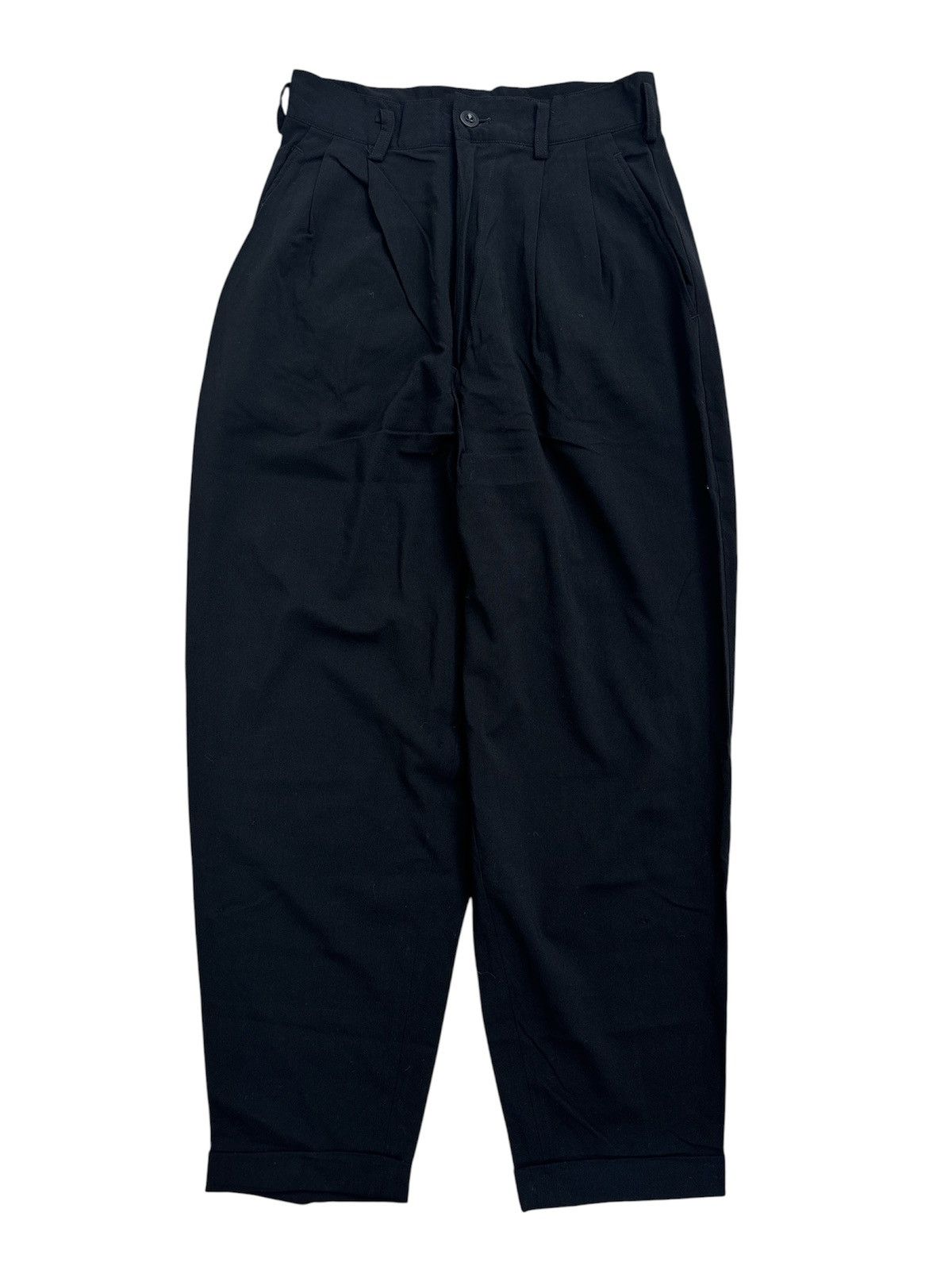 Yohji Yamamoto High Waist Pleated Trousers Size US 27 - 1 Thumbnail