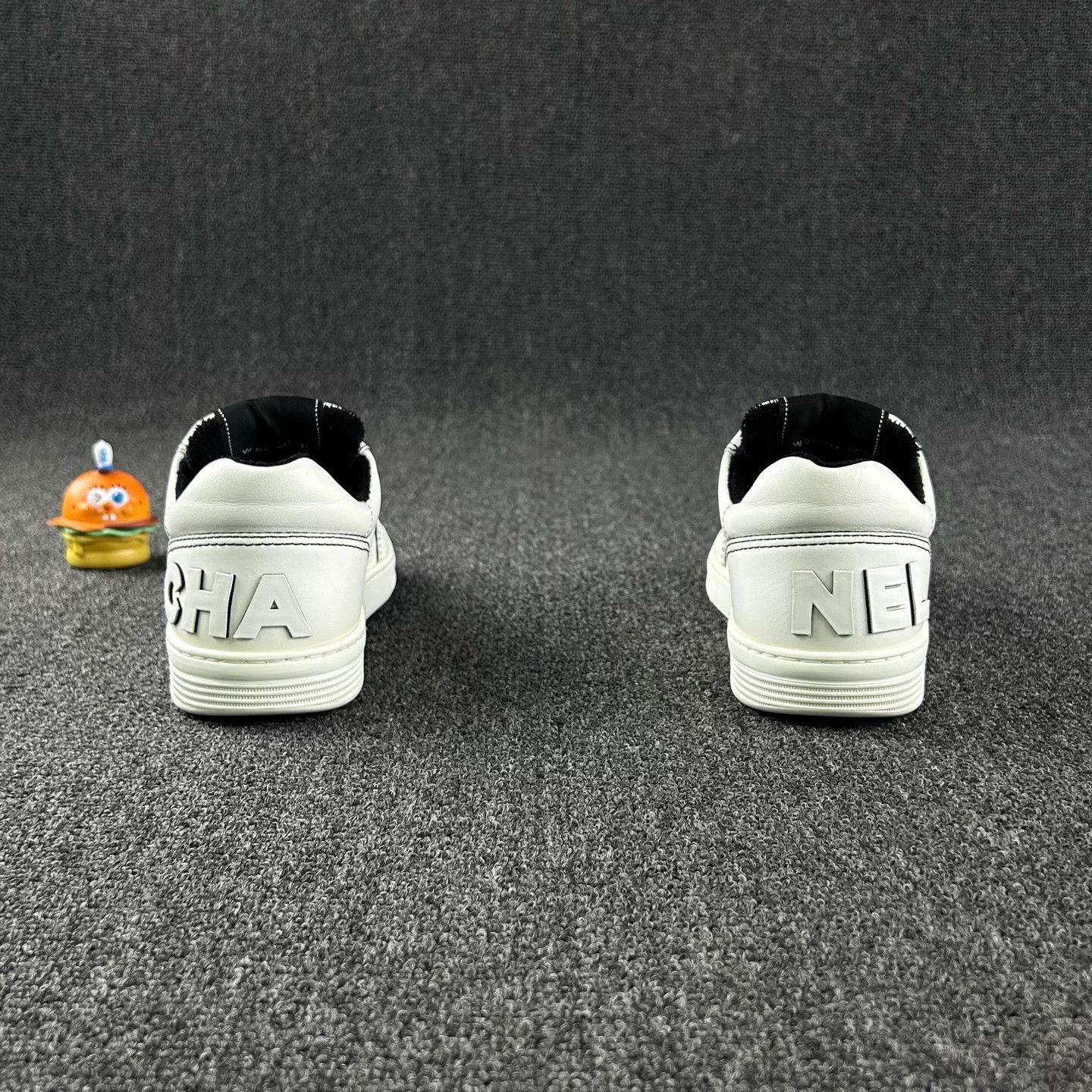 Chanel Chanel White Logo Sneaker 37.5 EU Like New HB5724 Size US 6.5 / IT 36.5 - 5 Thumbnail