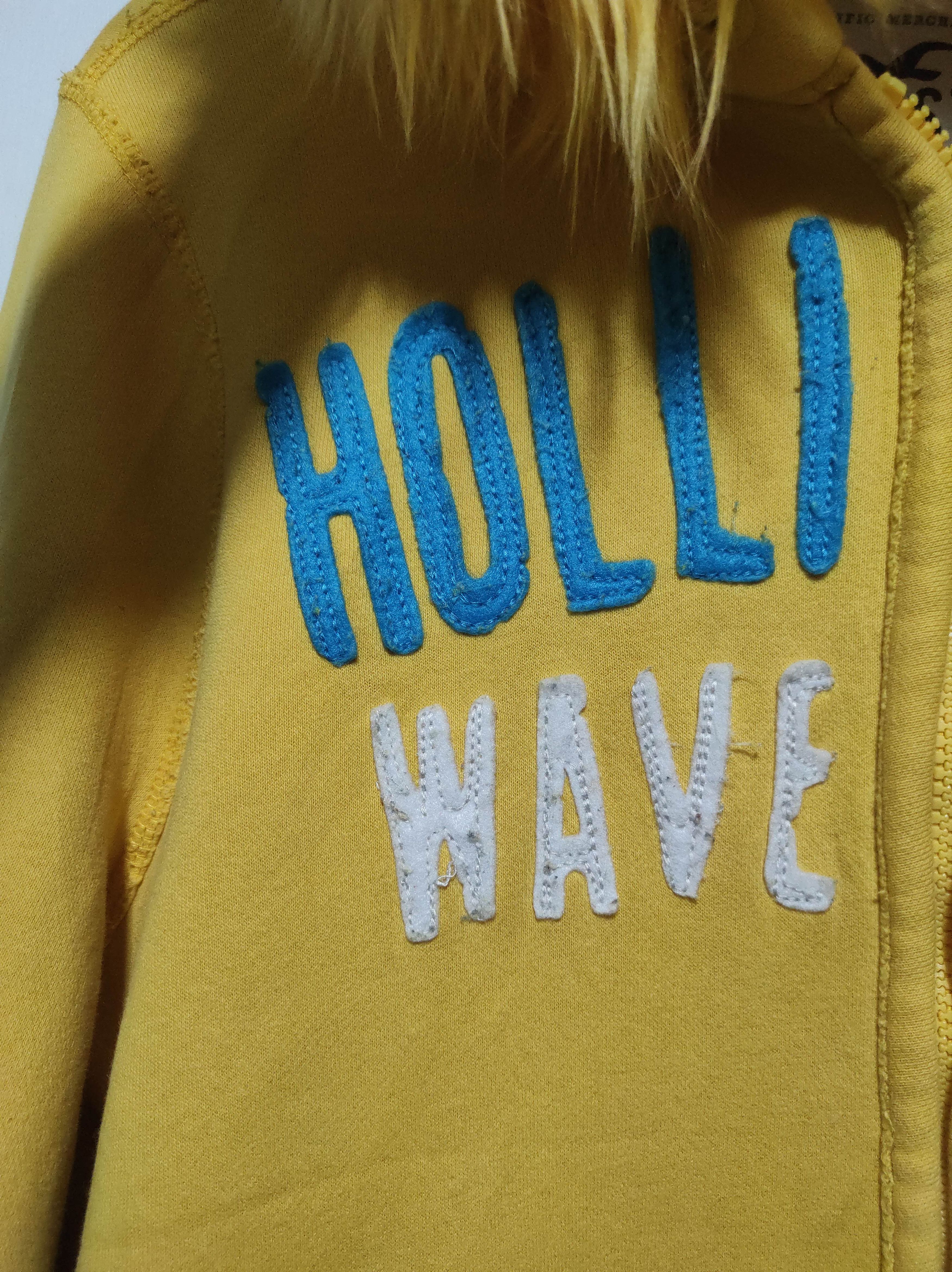 Hollister Hollister Zip Fur Hoodie IfSixWasNine LGB style Yellow Size US M / EU 48-50 / 2 - 6 Thumbnail
