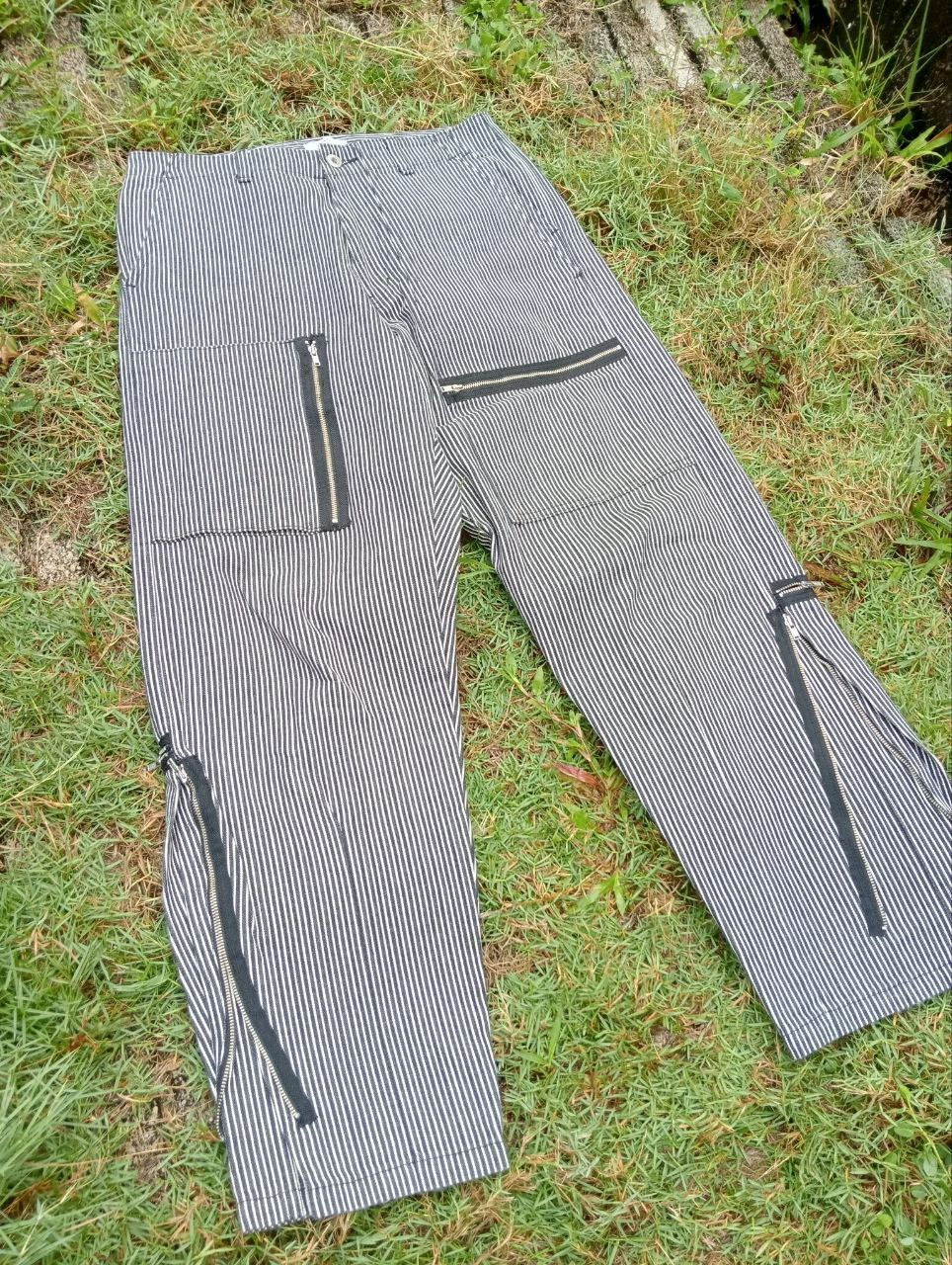 Studio Seven Studio Seven Japan Hickory Zipper Pants - Size M Size US 31 - 3 Thumbnail