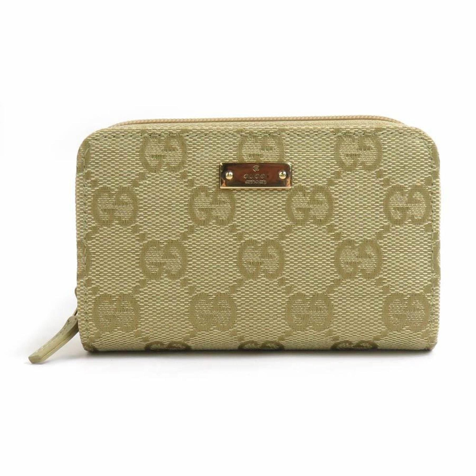 Gucci Gucci GG Canvas Key Case, Business Card Light Khaki, Men's/Women's, 90629 e61077a Size ONE SIZE - 1 Thumbnail