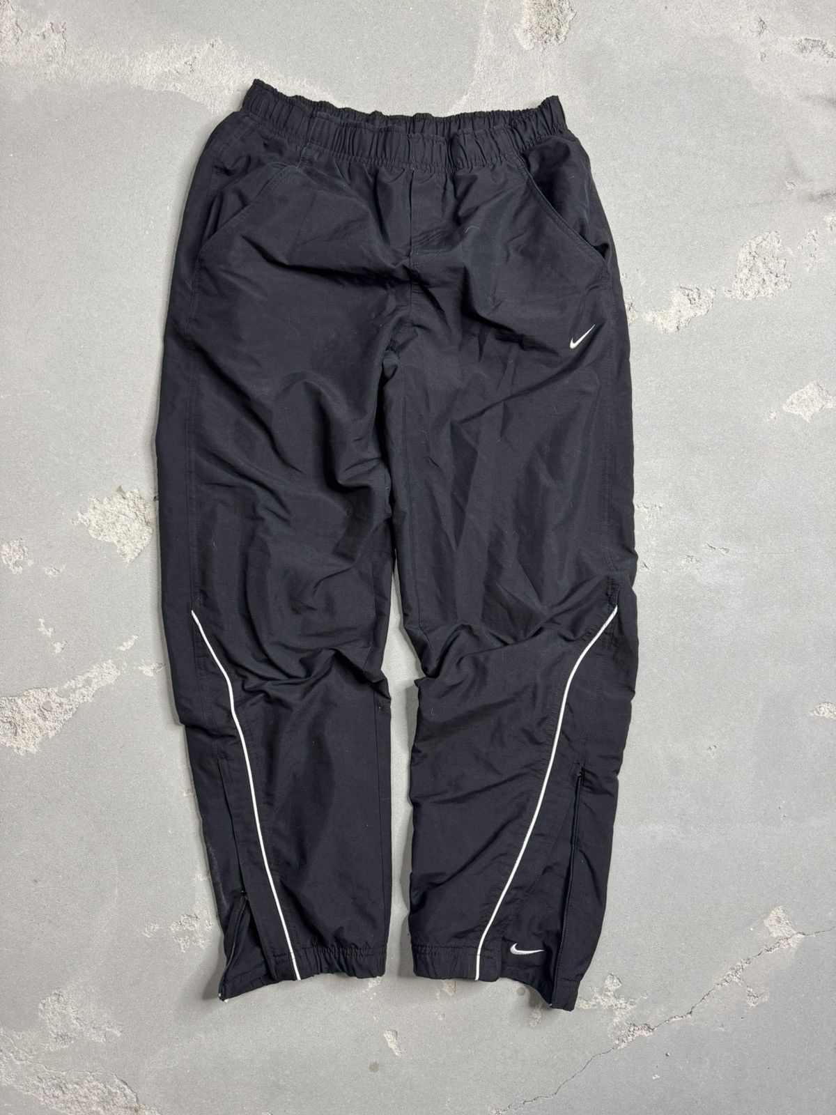 Nike Nike Drill Nylon Vintage Swosh Pants Joggers Y2k Size US 33 - 3 Thumbnail