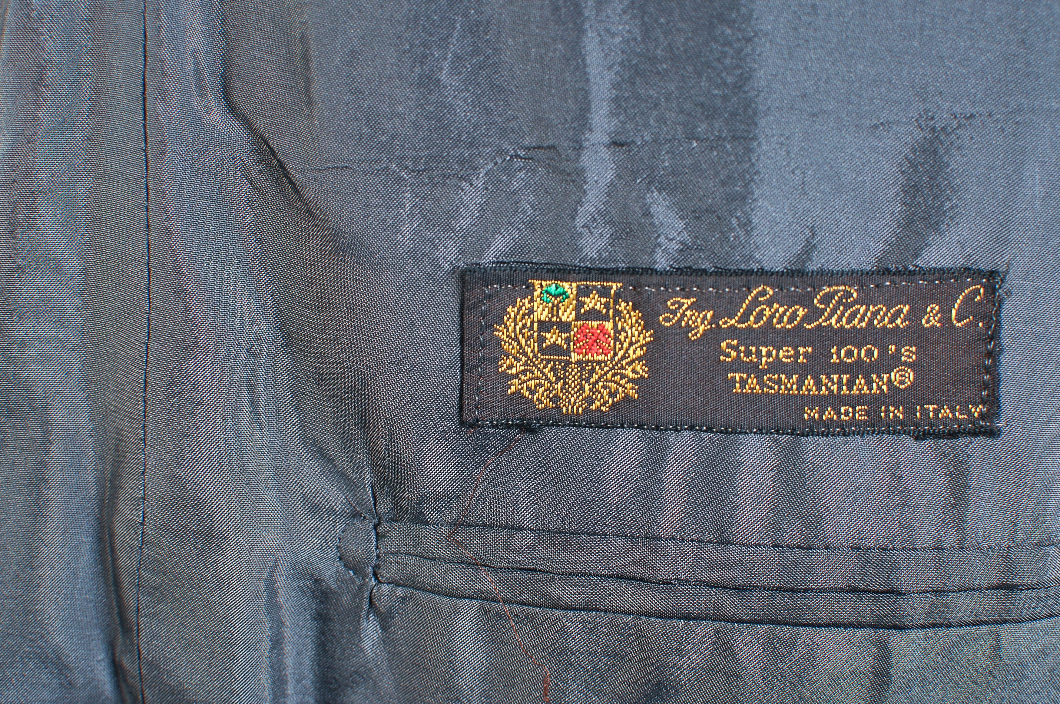 Loro Piana Loro Piana striped grey suit Size 46R - 6 Thumbnail