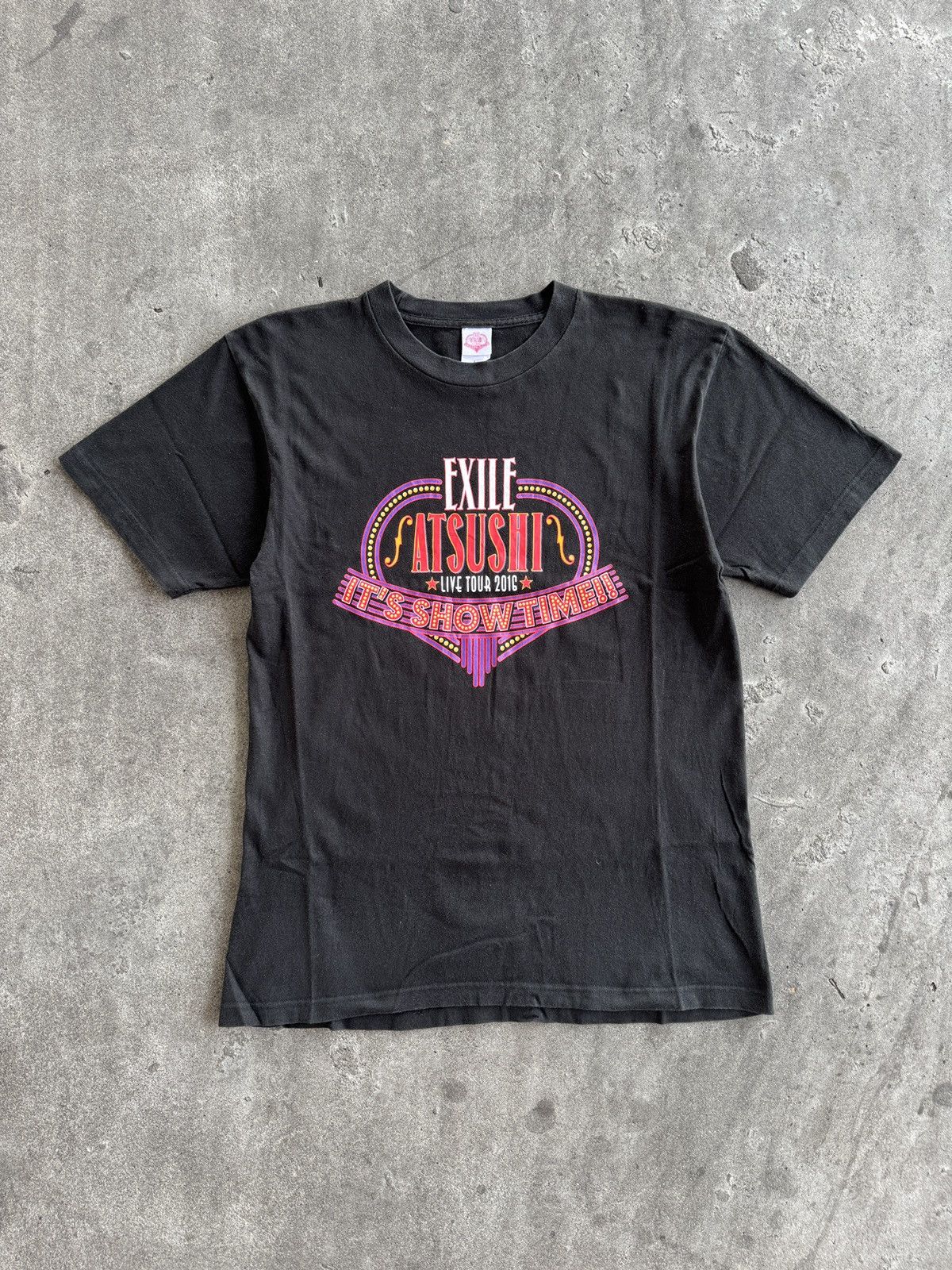 Band Tees Exile Atsushi Live Tour 2016 It’s Show Time Tee Size US M / EU 48-50 / 2 - 1 Thumbnail