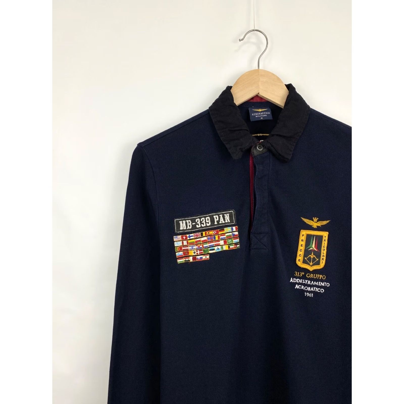 Aeronautica Militare VINTAGE Aeronautica Militare Aviation Long Sleeve M Blue Shirt Mens Size US M / EU 48-50 / 2 - 3 Thumbnail
