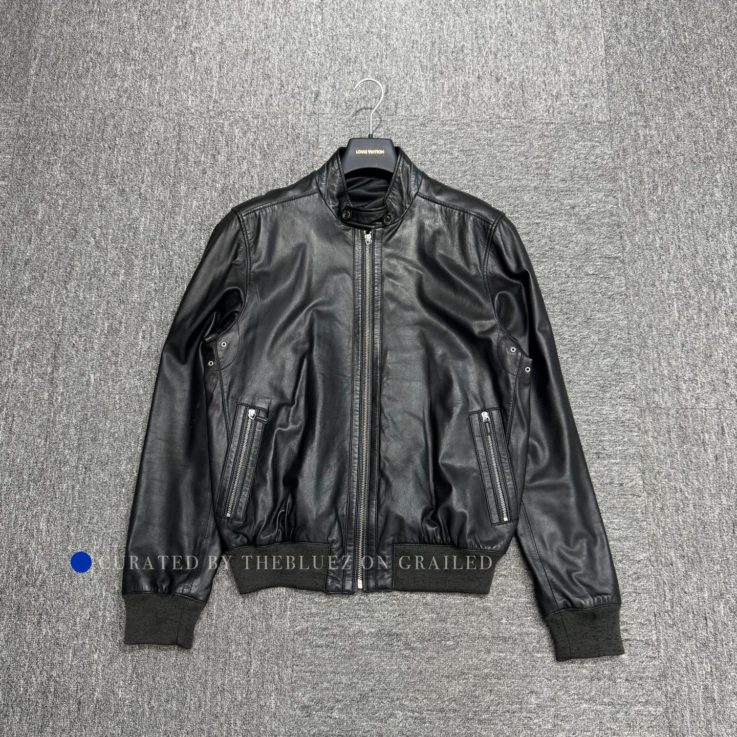 Ermenegildo Zegna Sleek Black Sheepskin Jacket in Size M Size US M / EU 48-50 / 2 - 1 Thumbnail