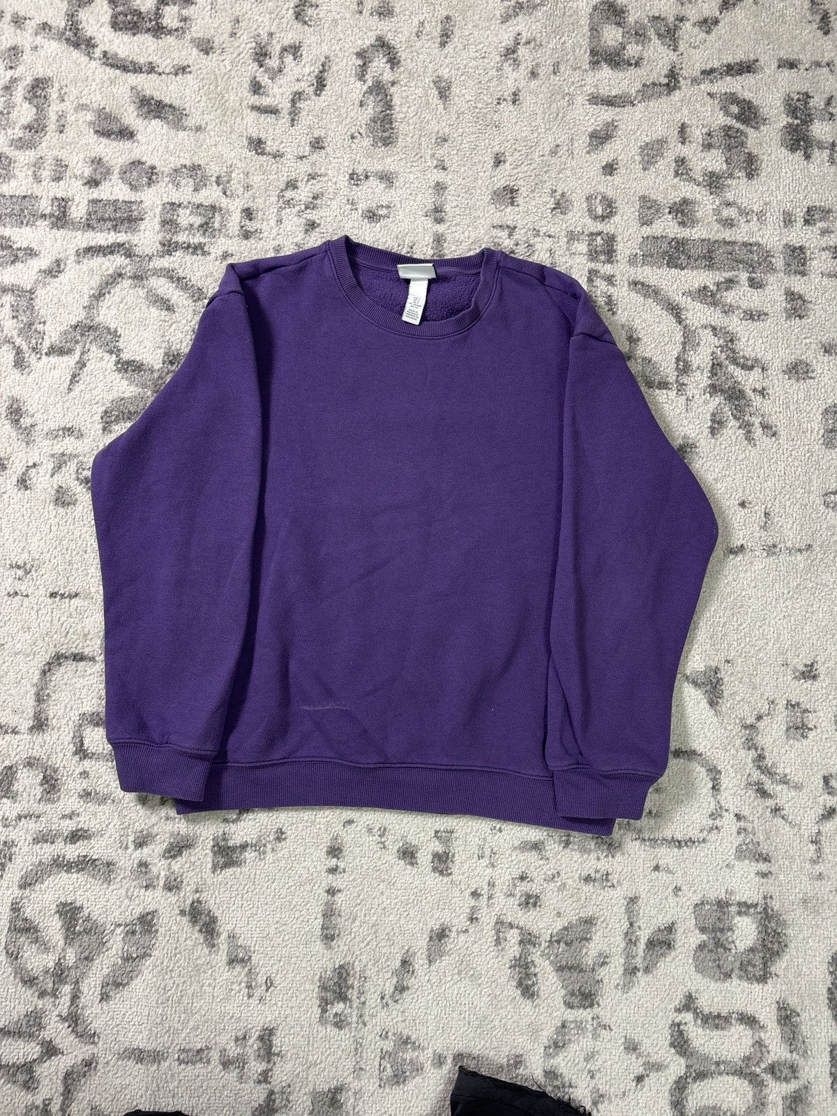 H&M PURPLE SWEATER Size US S / EU 44-46 / 1 - 1 Thumbnail