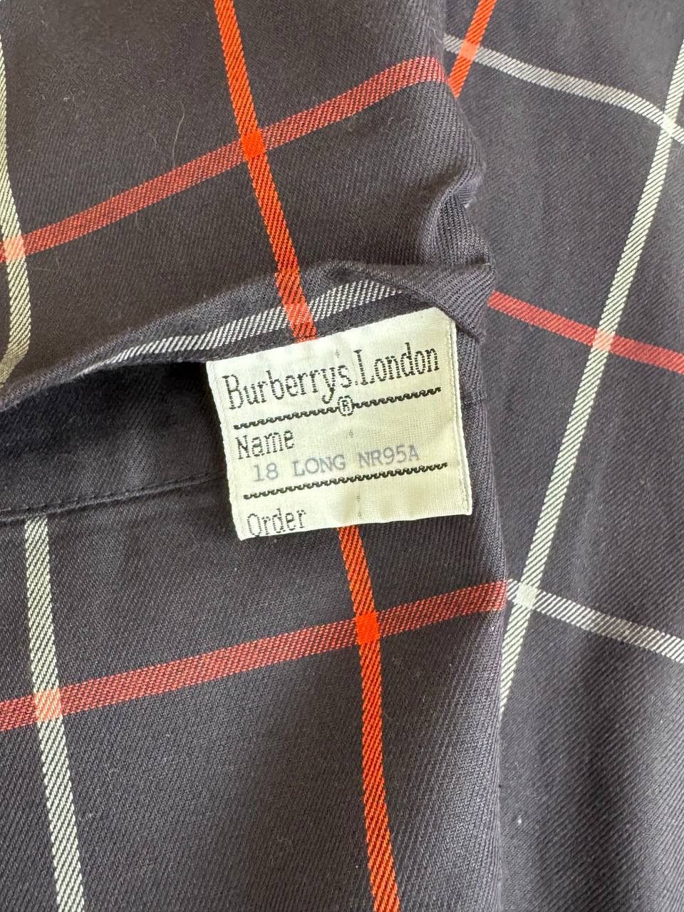 Burberry Burberry Burberrys Vintage Coat Long Mens L XL Luxury Size US L / EU 52-54 / 3 - 5 Thumbnail