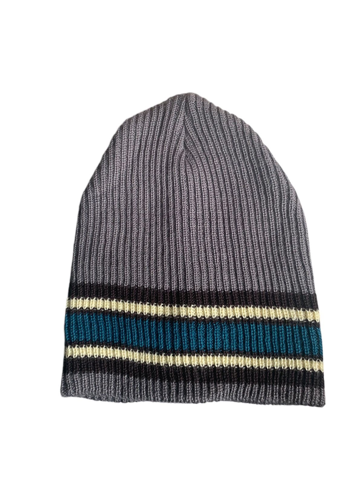 Japanese Brand × Kapital × Vintage Unknown Stripe Streetwear Winter Sessions Beanie Hats Size ONE SIZE - 6 Thumbnail