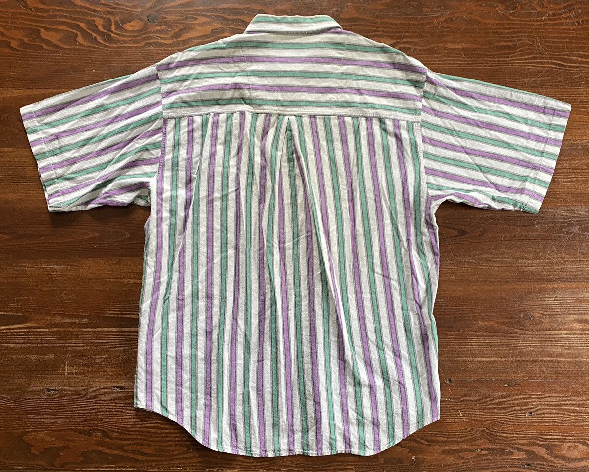 Dockers × Vintage Vintage ‘92 Dockers Oversized Stripe Short Sleeve Button Up Size US M / EU 48-50 / 2 - 15 Thumbnail