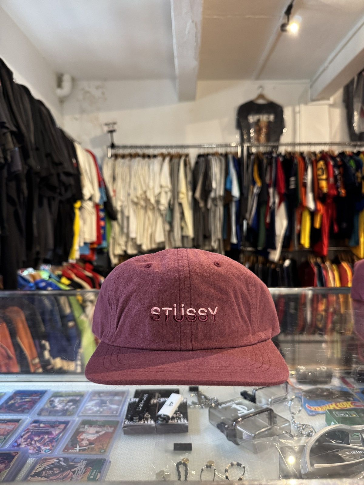 Stussy STUSSY TWO TONE LOGO LOW PRO CAP Size ONE SIZE - 1 Thumbnail