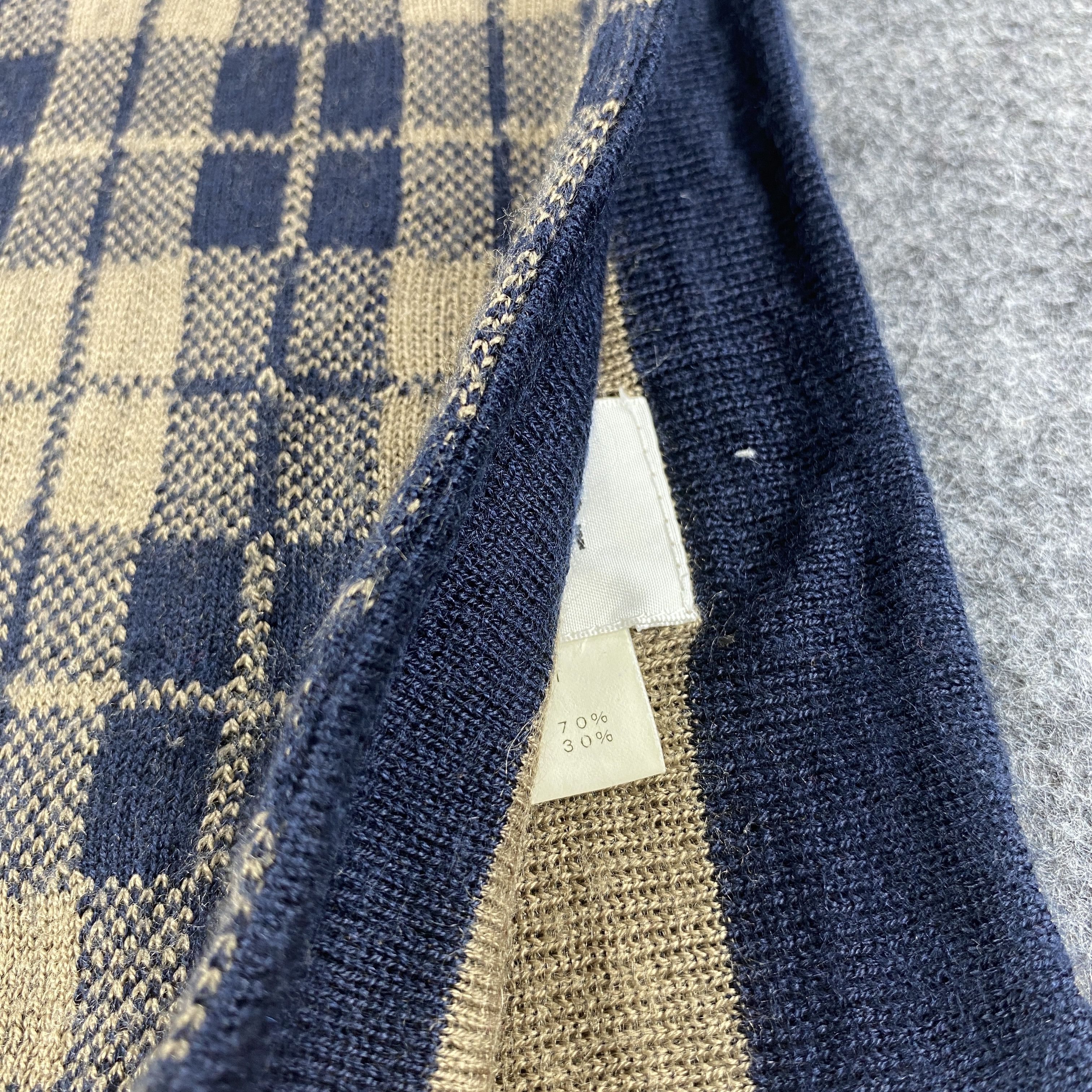 Takeo Kikuchi × Vintage GF10563 Takeo Kikuchi Scarf Neck Wear Muffler Size ONE SIZE - 9 Thumbnail