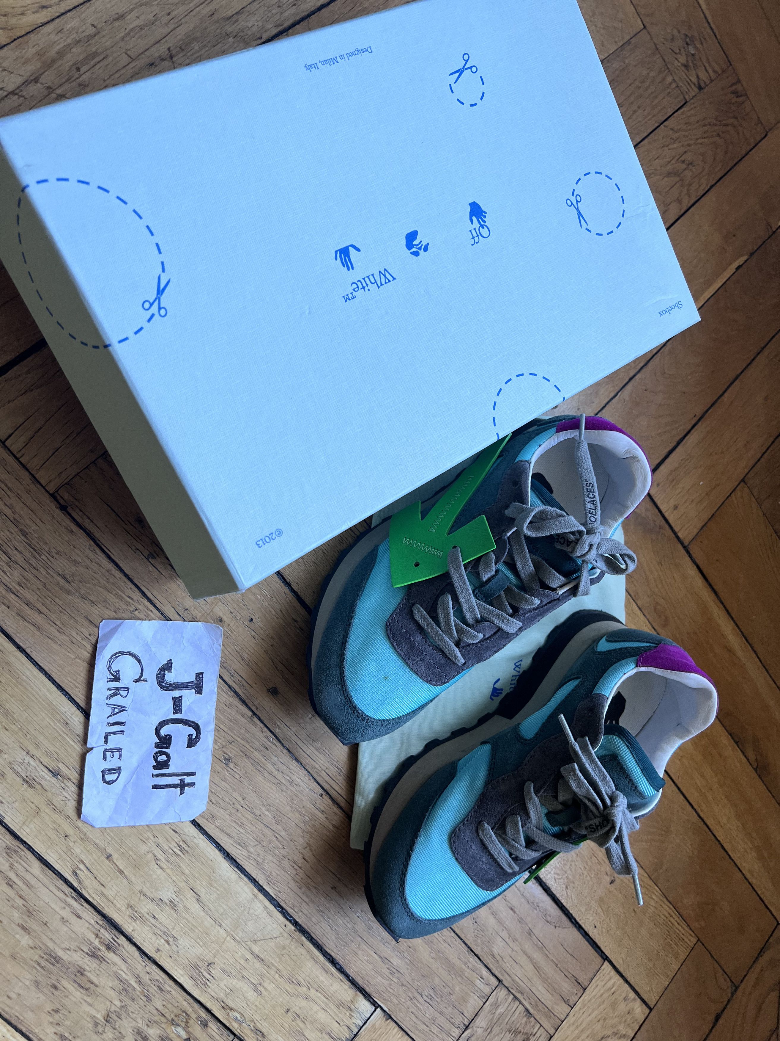 Off-White Off-White low runner / Virgil Era, Made in Italy | Sz37 Size US 7 / IT 37 - 3 Thumbnail