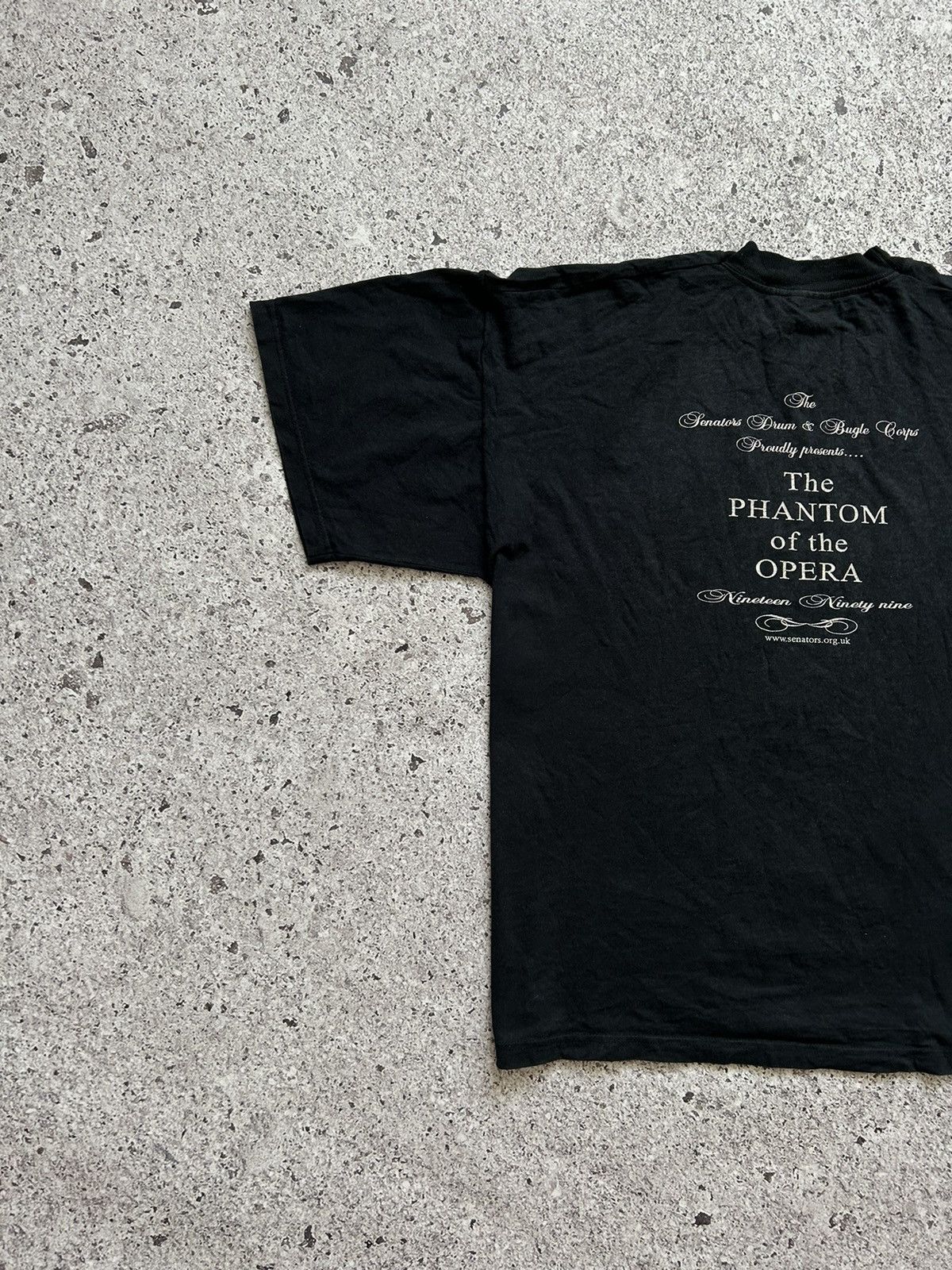 Vintage Vintage 1990’s Phantom Of The Opera Horror Retro T-Shirt Size US XL / EU 56 / 4 - 7 Thumbnail