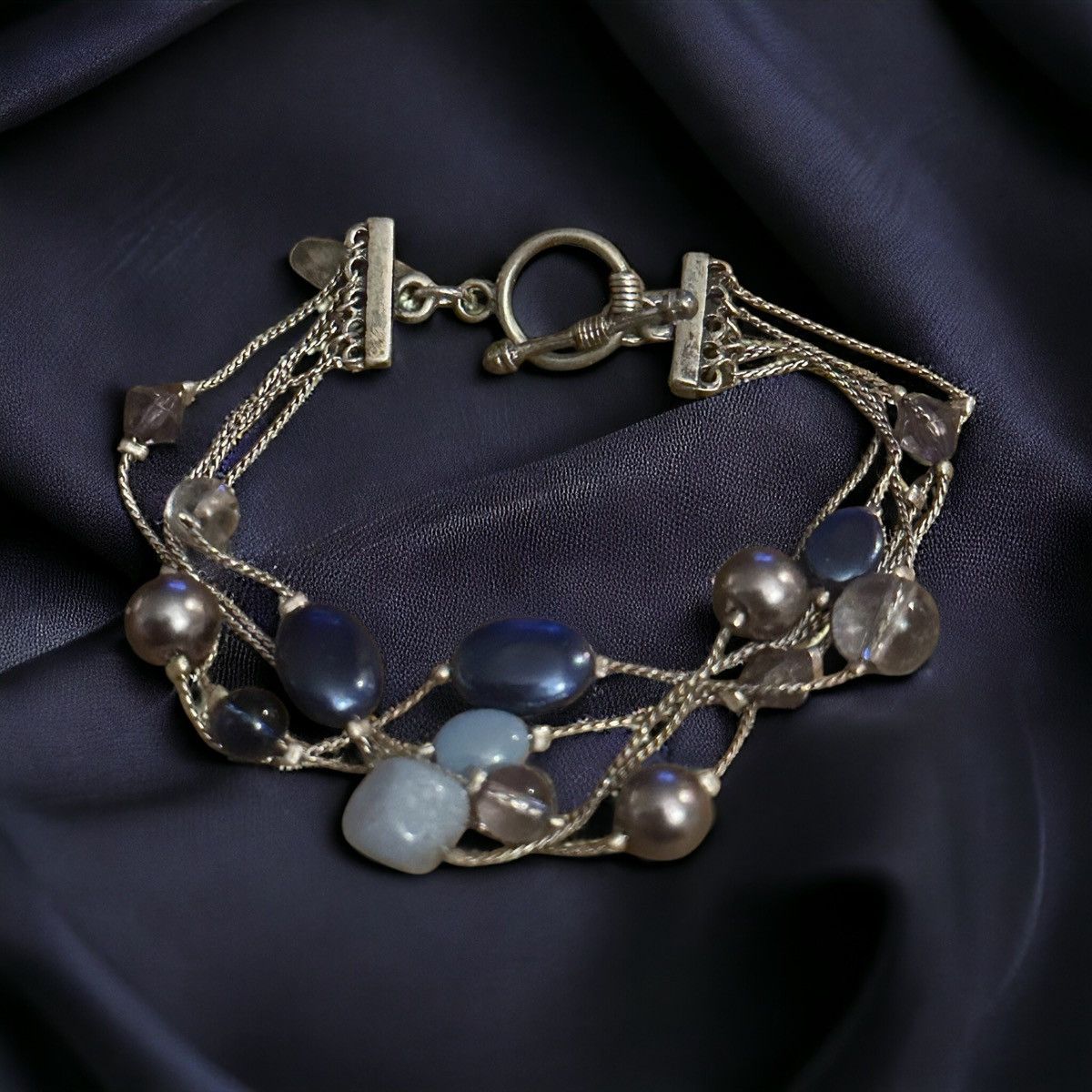 Other NY Collection multi strand station bead toggle bracelet Size ONE SIZE - 1 Thumbnail