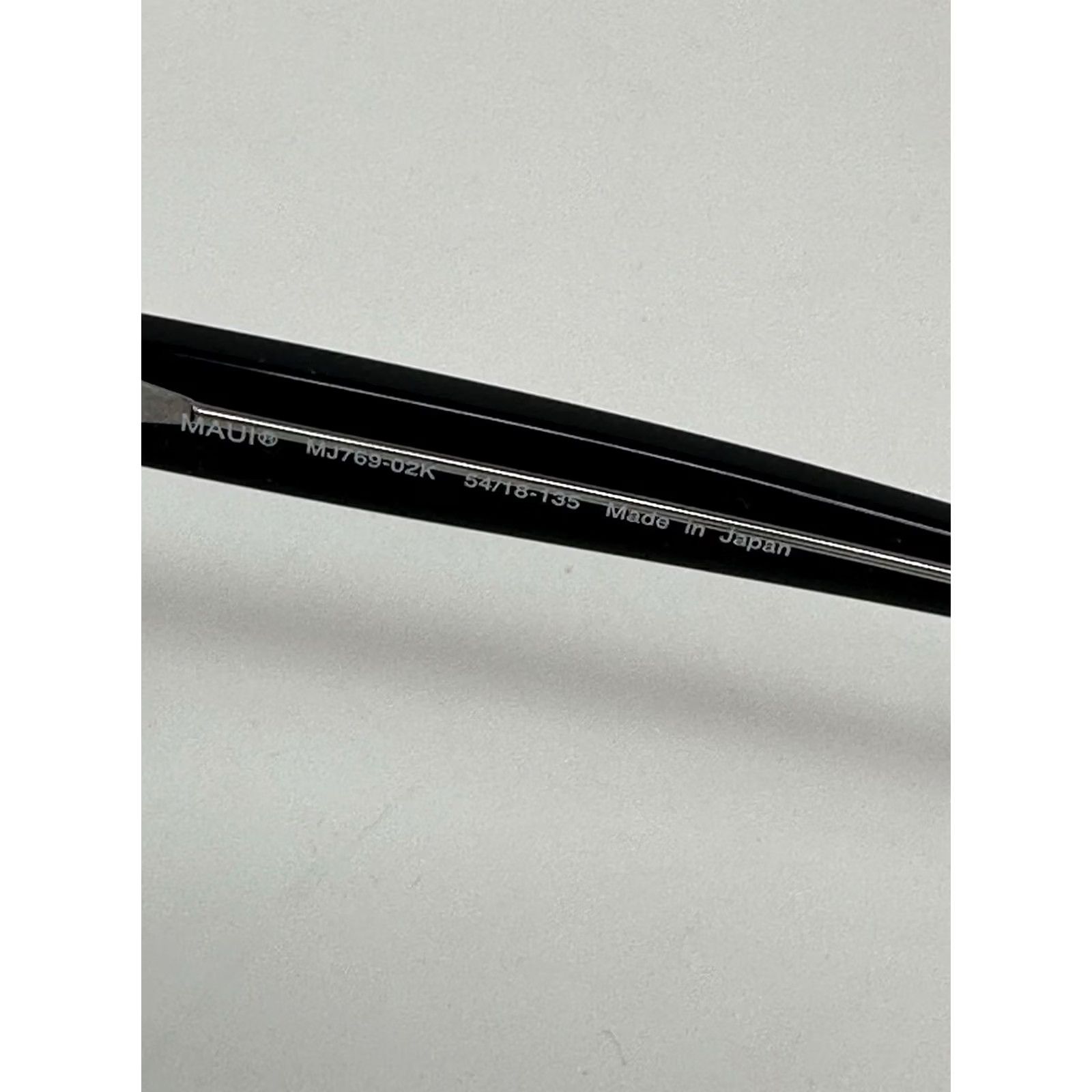 Maui Jim Canna Sunglasses Frames Mj769-02k Black Full Rim 54-18-135 New Mens, Men's — image 5 of 6