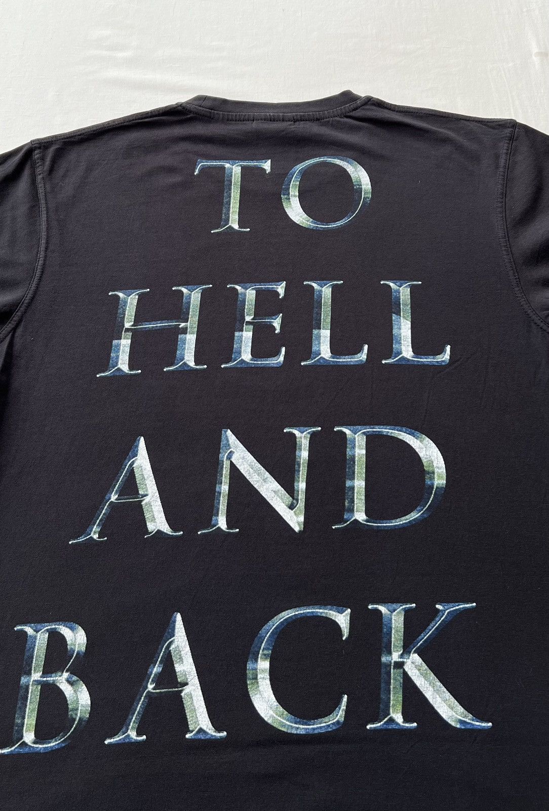 Band Tees Vintage 2010s Sabaton Heroes Metal Band Black T-shirt Size US L / EU 52-54 / 3 - 14 Thumbnail