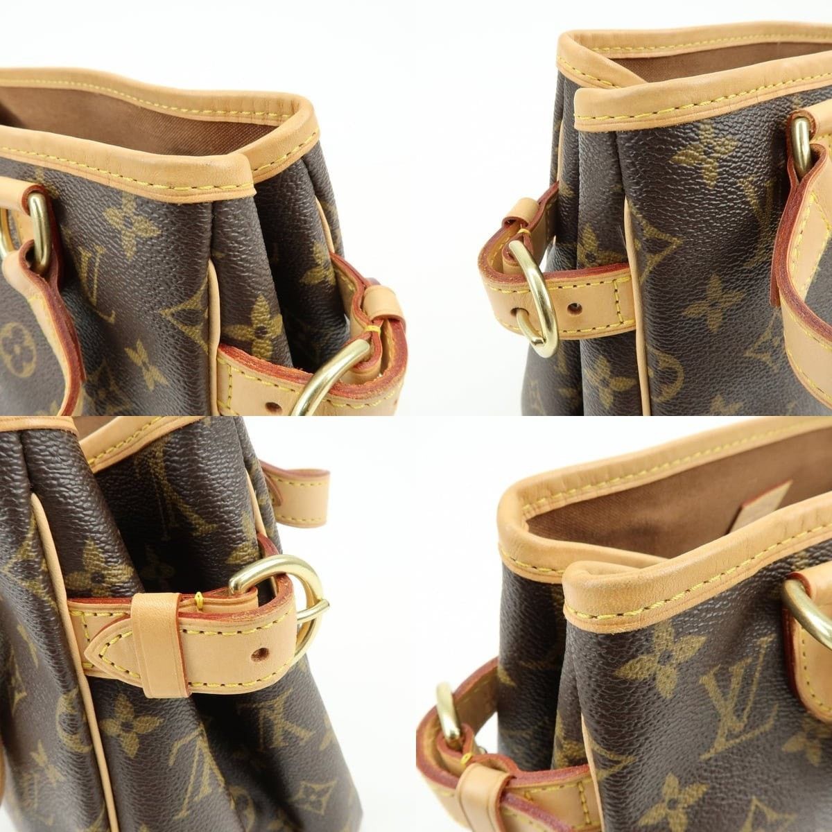 Louis Vuitton Louis Vuitton Monogram Batignolles Tote Brown Size ONE SIZE - 6 Thumbnail