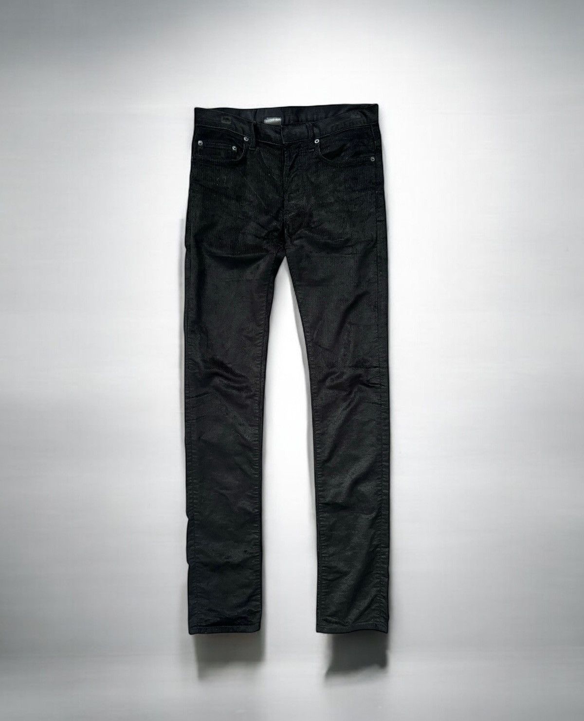 Dior Hedi Slimane SS05 Dior Homme 'Beck' Black Fabric Jeans